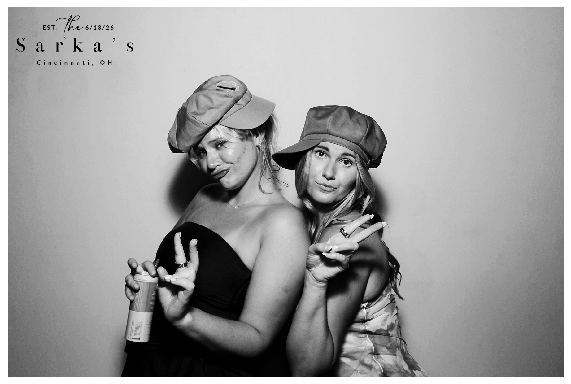 The Sarka's | View more photos from the event at gallery.photoboothcincy.com/u/PhotoBoothCincy/The-Sarkas