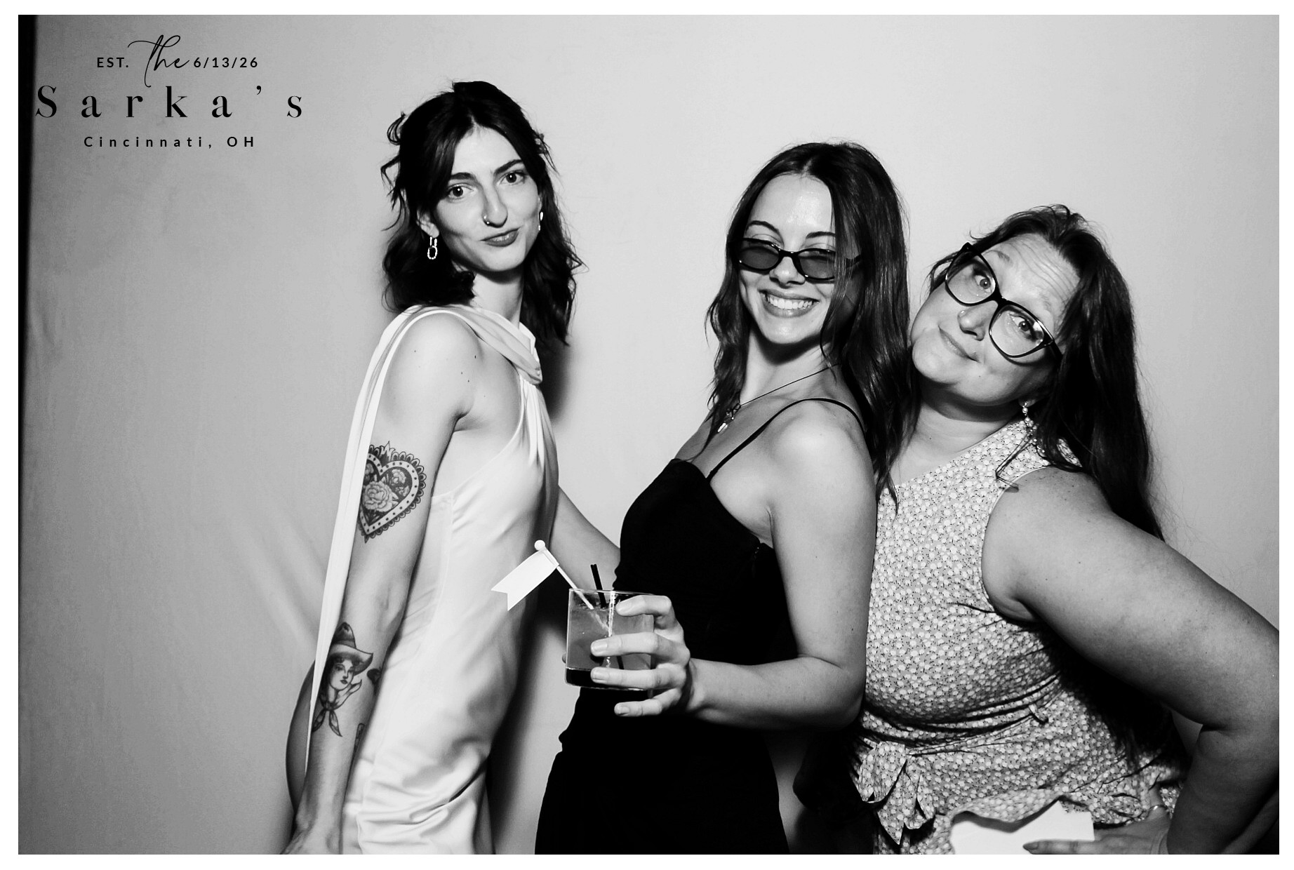 The Sarka's | View more photos from the event at gallery.photoboothcincy.com/u/PhotoBoothCincy/The-Sarkas