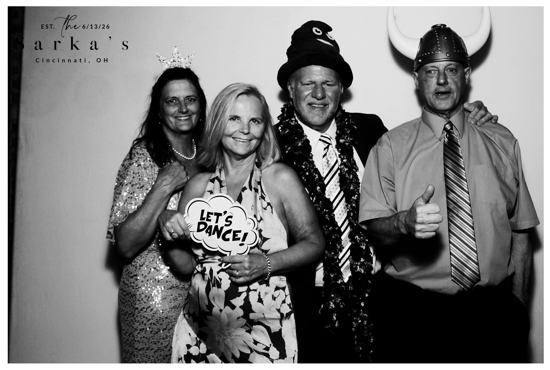 The Sarka's | View more photos from the event at gallery.photoboothcincy.com/u/PhotoBoothCincy/The-Sarkas