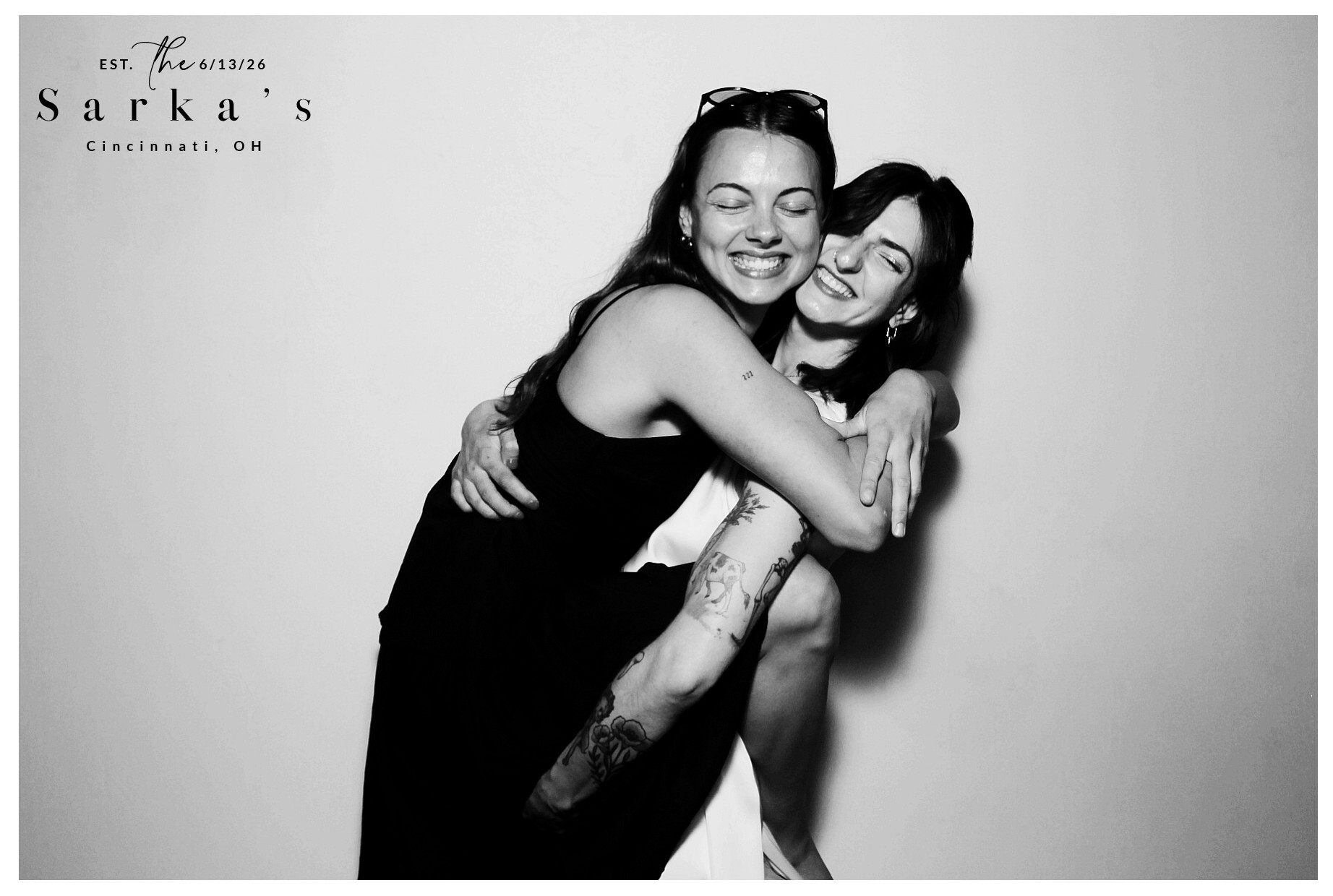 The Sarka's | View more photos from the event at gallery.photoboothcincy.com/u/PhotoBoothCincy/The-Sarkas