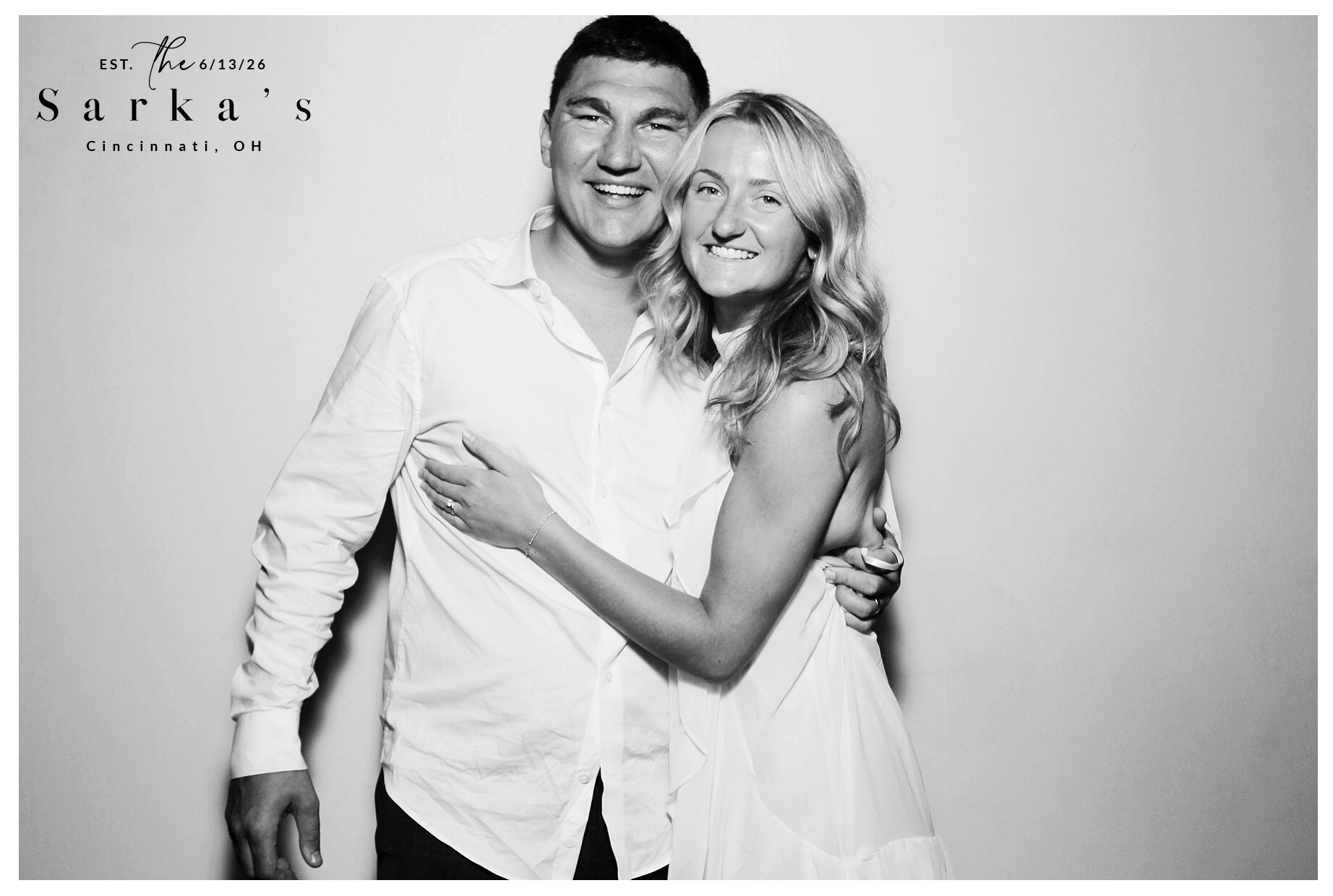 The Sarka's | View more photos from the event at gallery.photoboothcincy.com/u/PhotoBoothCincy/The-Sarkas