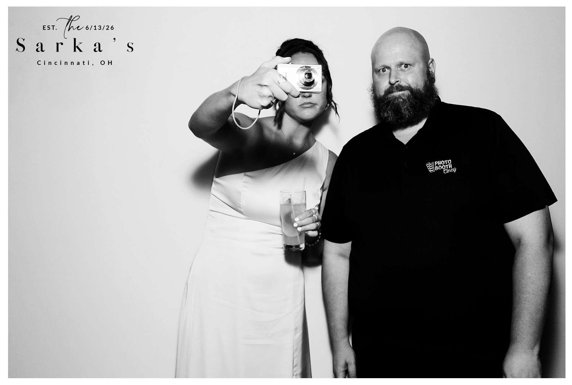 The Sarka's | View more photos from the event at gallery.photoboothcincy.com/u/PhotoBoothCincy/The-Sarkas