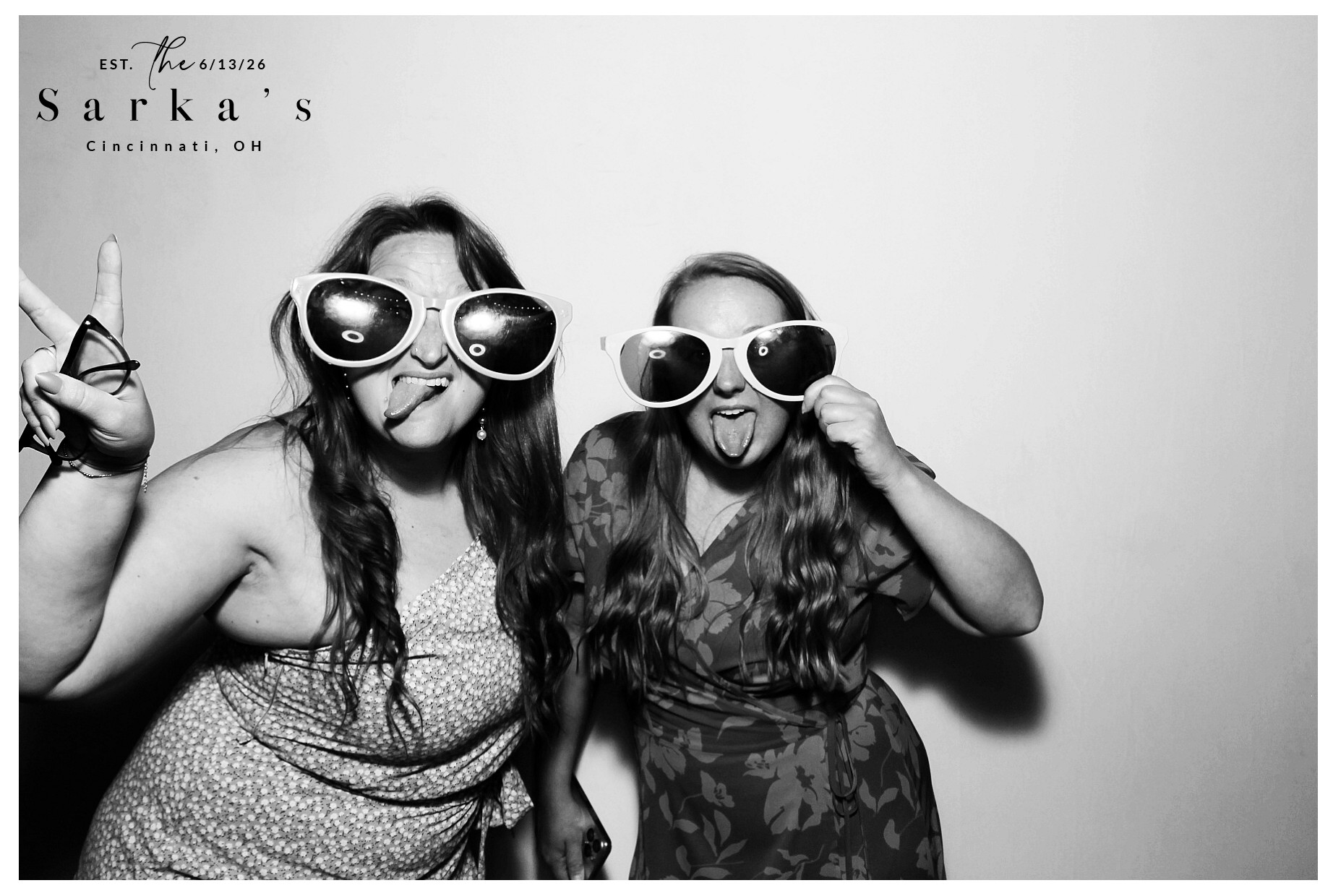The Sarka's | View more photos from the event at gallery.photoboothcincy.com/u/PhotoBoothCincy/The-Sarkas