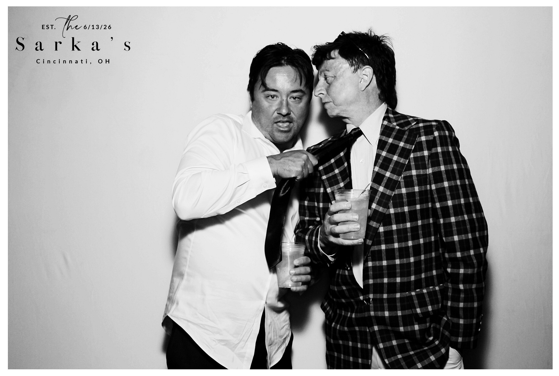 The Sarka's | View more photos from the event at gallery.photoboothcincy.com/u/PhotoBoothCincy/The-Sarkas