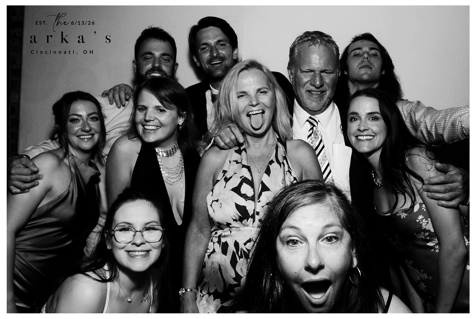 The Sarka's | View more photos from the event at gallery.photoboothcincy.com/u/PhotoBoothCincy/The-Sarkas