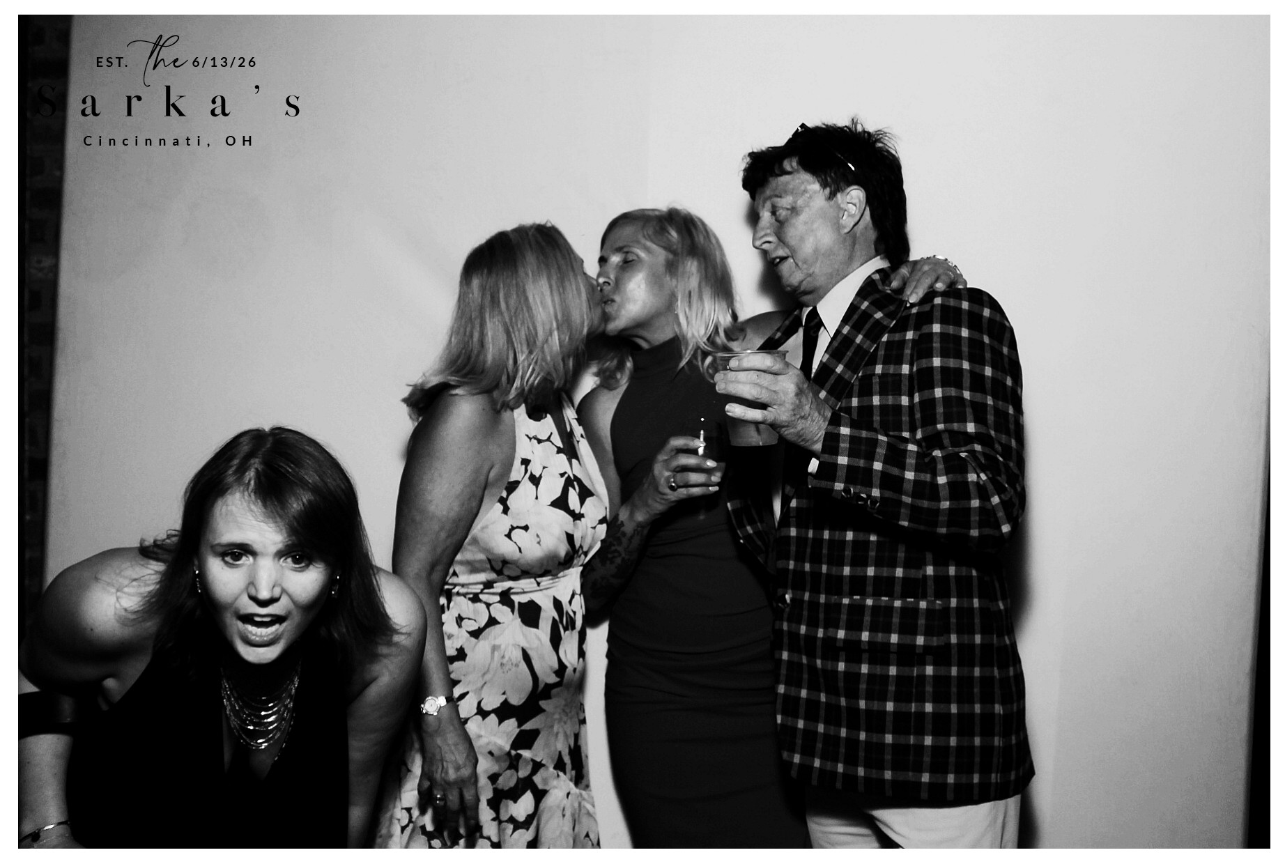 The Sarka's | View more photos from the event at gallery.photoboothcincy.com/u/PhotoBoothCincy/The-Sarkas