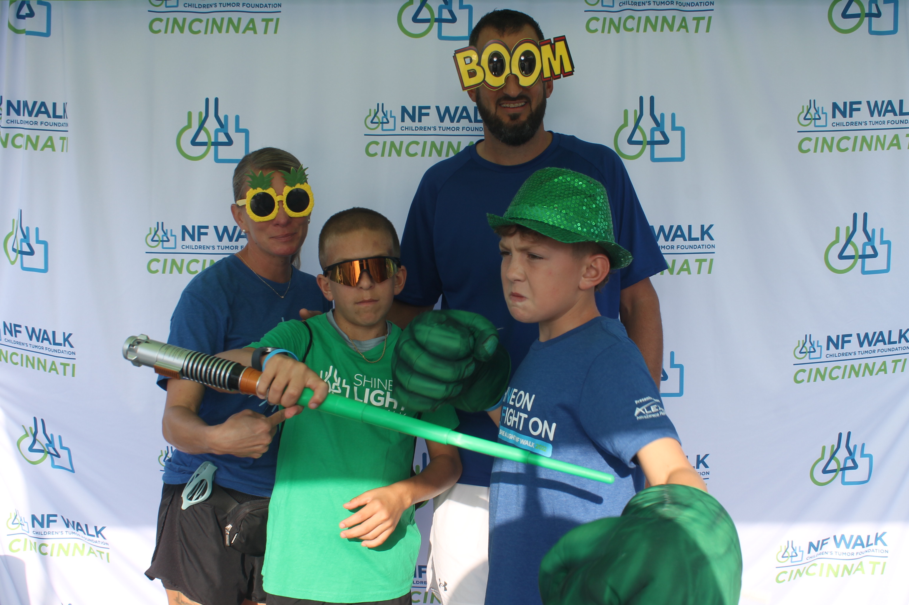 The Sine A Light NF Walk | View more photos from the event at gallery.photoboothcincy.com/u/PhotoBoothCincy/The-Sine-A-Light-NF-Walk