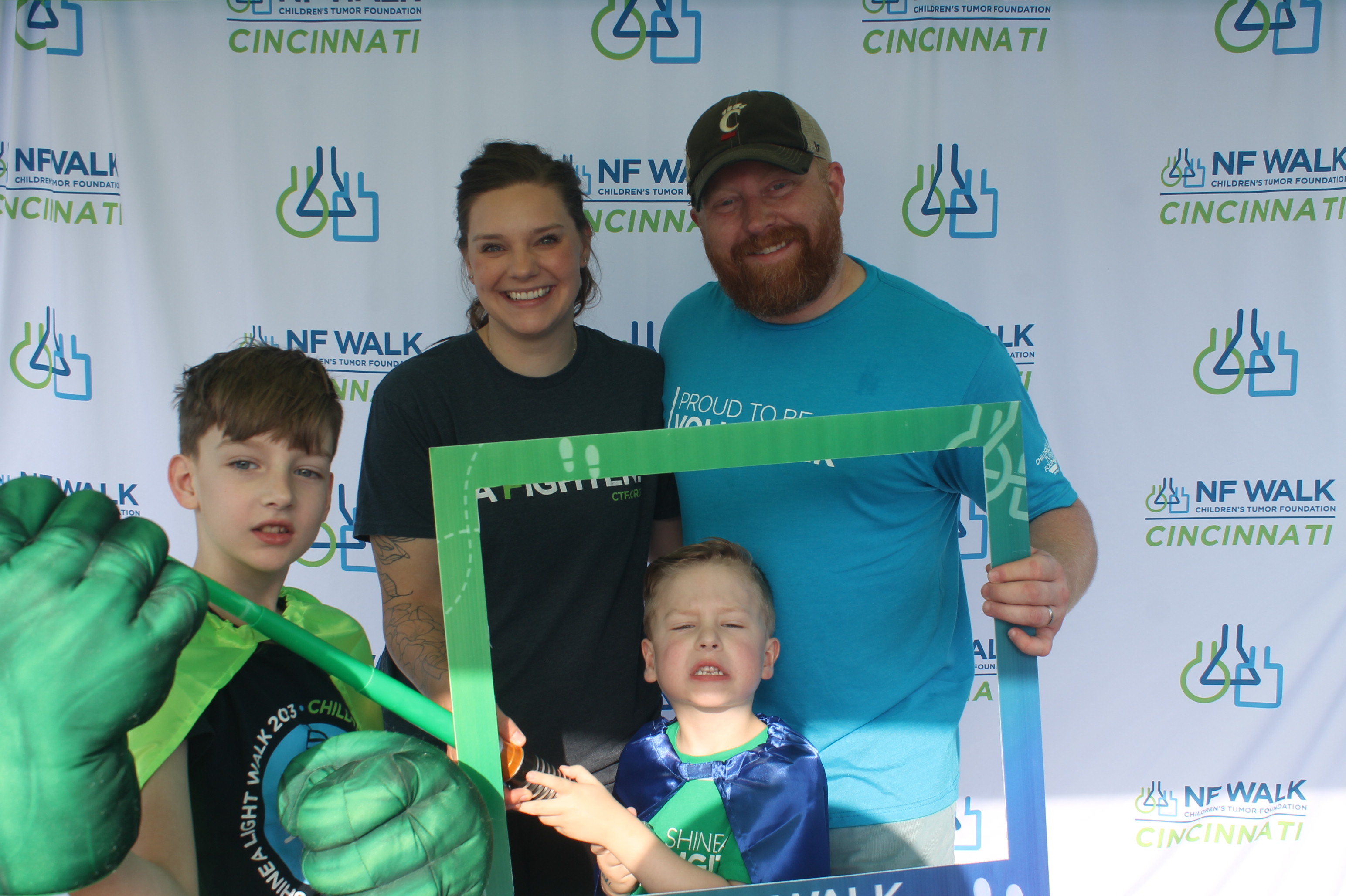The Sine A Light NF Walk | View more photos from the event at gallery.photoboothcincy.com/u/PhotoBoothCincy/The-Sine-A-Light-NF-Walk