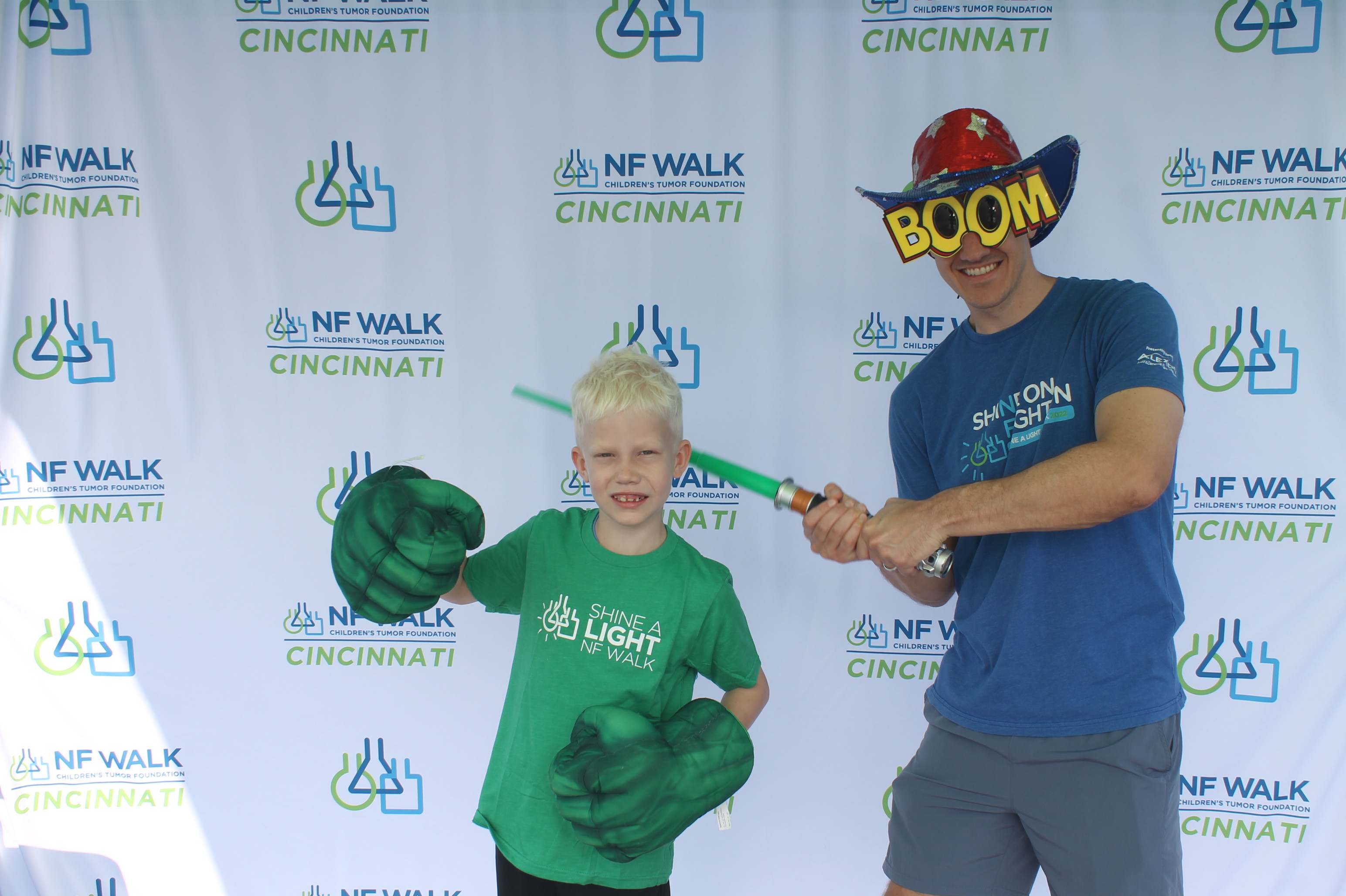 The Sine A Light NF Walk | View more photos from the event at gallery.photoboothcincy.com/u/PhotoBoothCincy/The-Sine-A-Light-NF-Walk