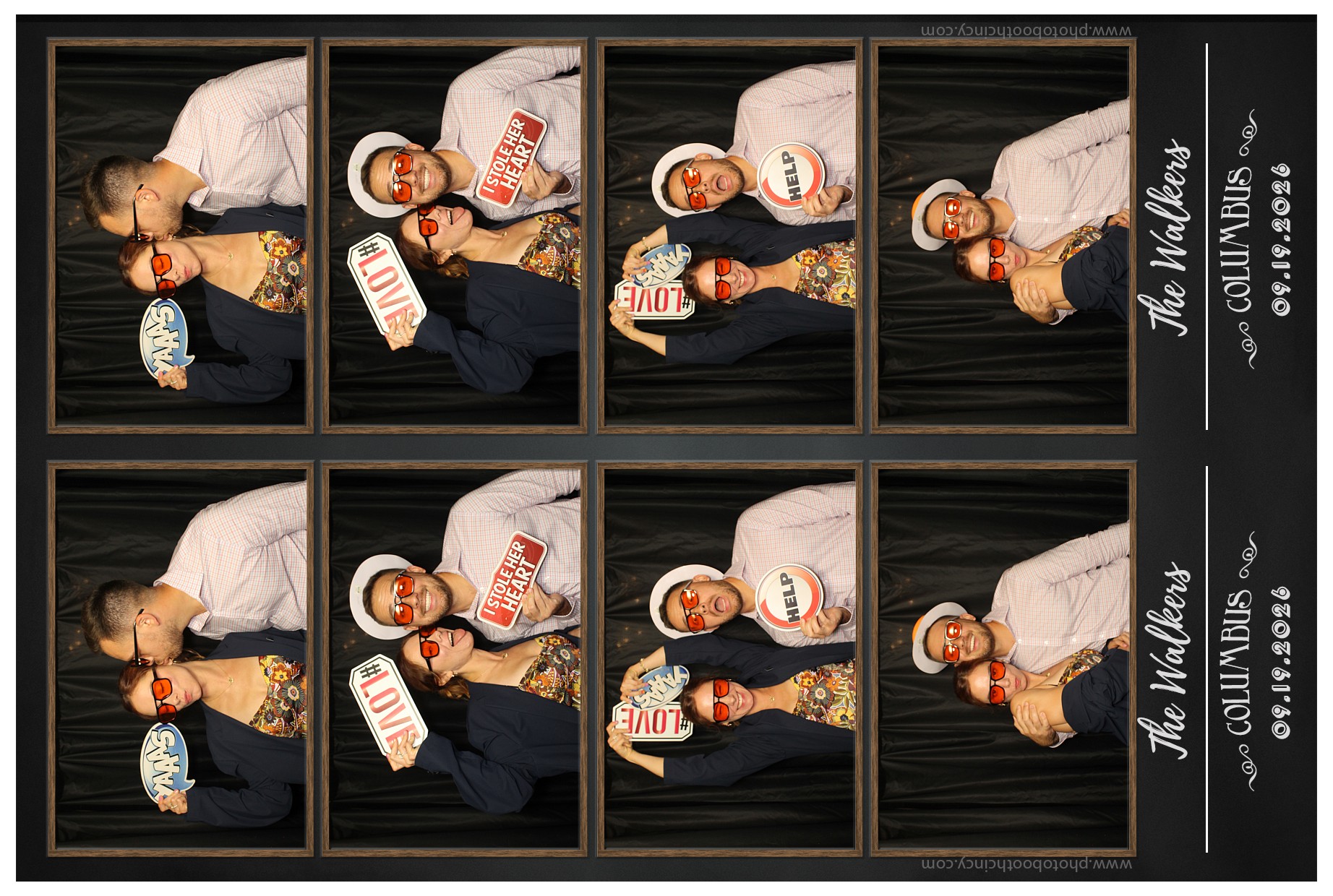 The Walkers | View more photos from the event at gallery.photoboothcincy.com/u/PhotoBoothCincy/The-Walkers