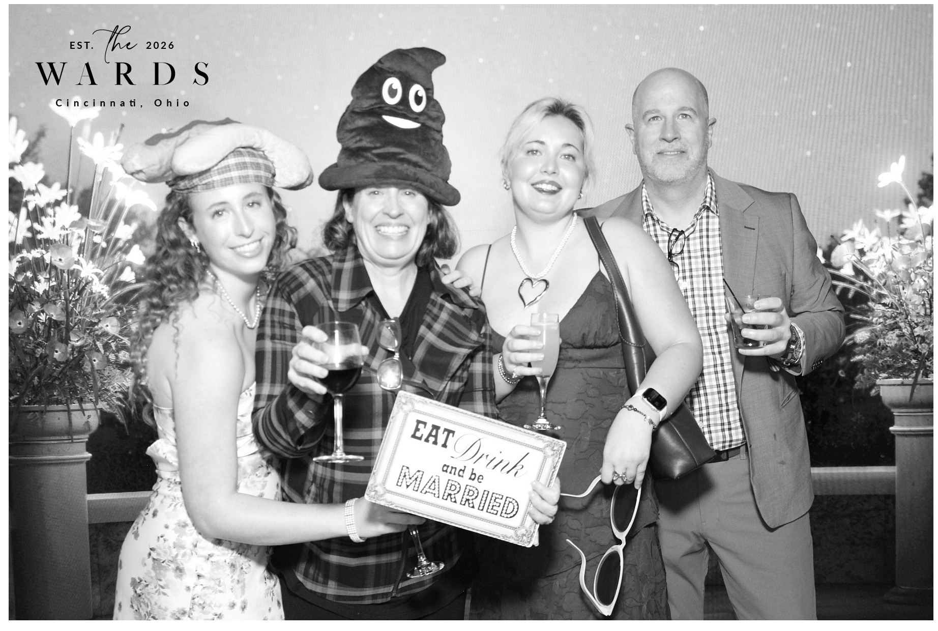 The Wards Reception | View more photos from the event at gallery.photoboothcincy.com/u/PhotoBoothCincy/The-Wards-Reception