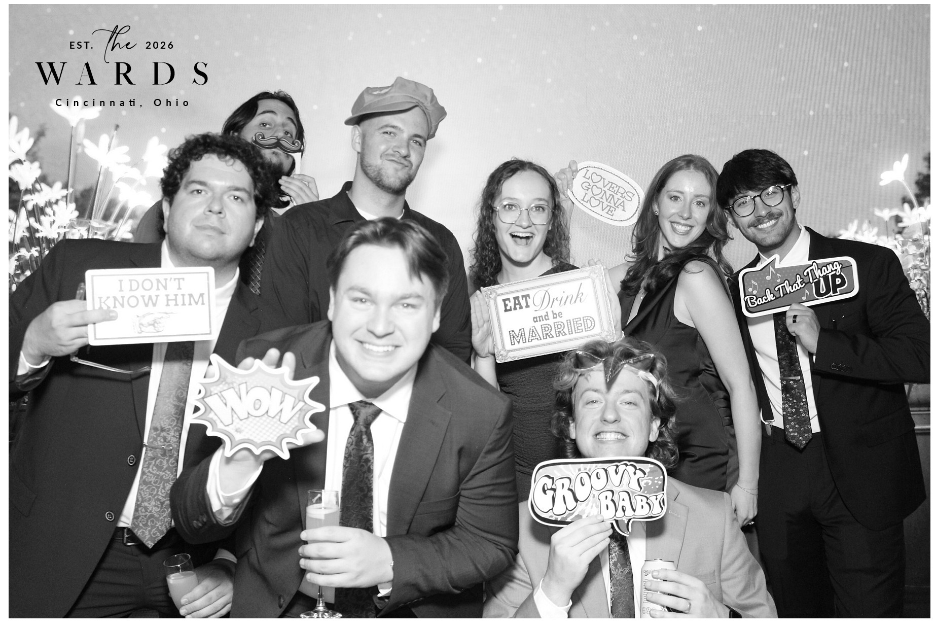 The Wards Reception | View more photos from the event at gallery.photoboothcincy.com/u/PhotoBoothCincy/The-Wards-Reception