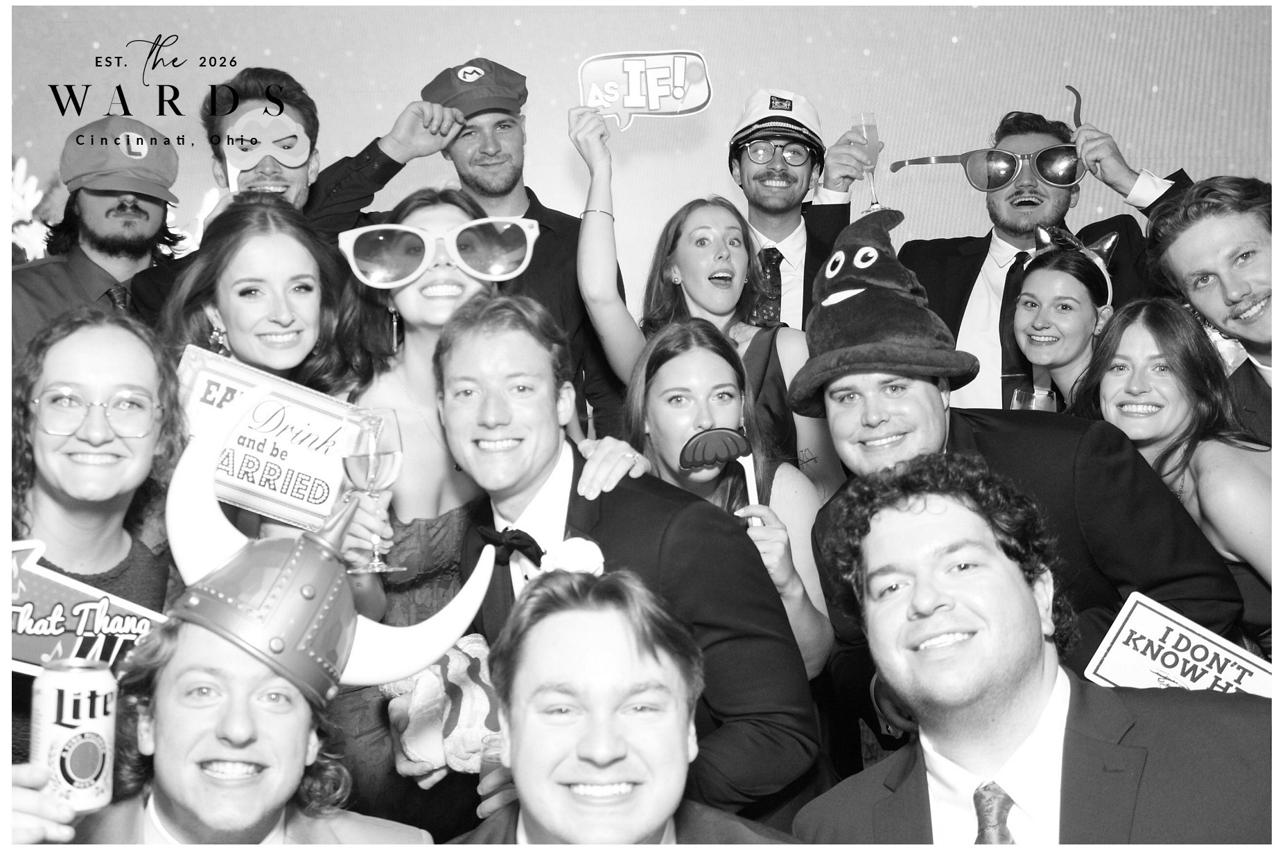 The Wards Reception | View more photos from the event at gallery.photoboothcincy.com/u/PhotoBoothCincy/The-Wards-Reception