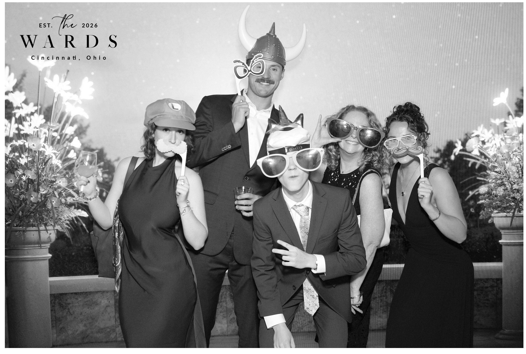 The Wards Reception | View more photos from the event at gallery.photoboothcincy.com/u/PhotoBoothCincy/The-Wards-Reception