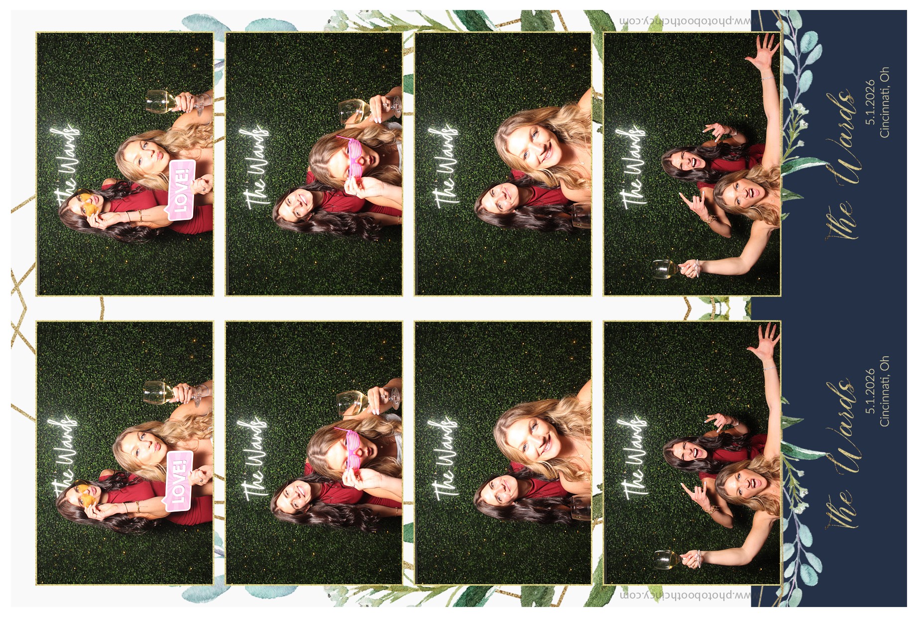 The Wards | View more photos from the event at gallery.photoboothcincy.com/u/PhotoBoothCincy/The-Wards