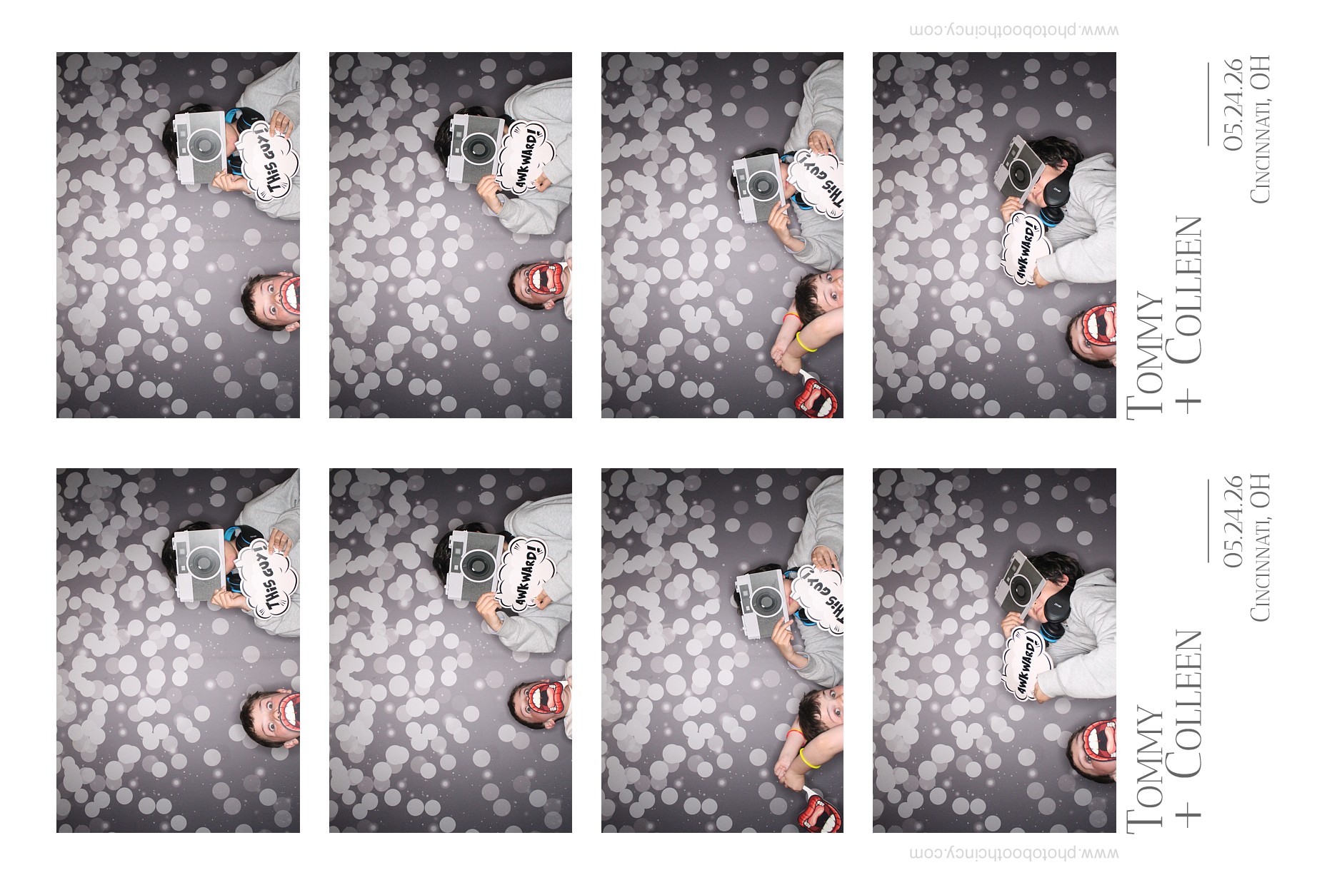 Tommy & Colleen | View more photos from the event at gallery.photoboothcincy.com/u/PhotoBoothCincy/Tommy-Colleen