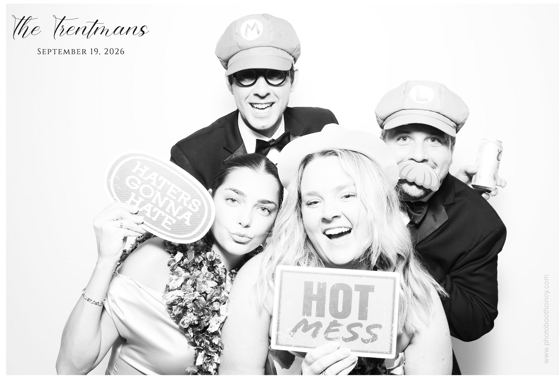 Trautman Reception | View more photos from the event at gallery.photoboothcincy.com/u/PhotoBoothCincy/Trautman-Reception