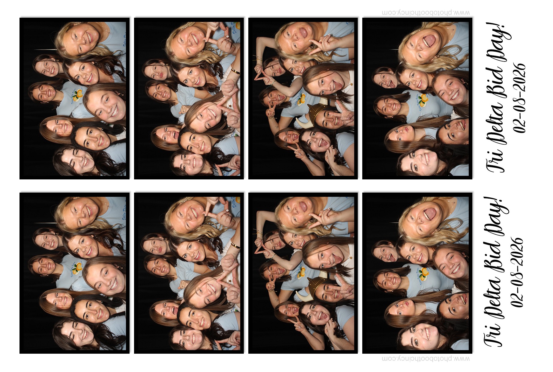 Tri Delta Bid Day | View more photos from the event at gallery.photoboothcincy.com/u/PhotoBoothCincy/Tri-Delta-Bid-Day-0