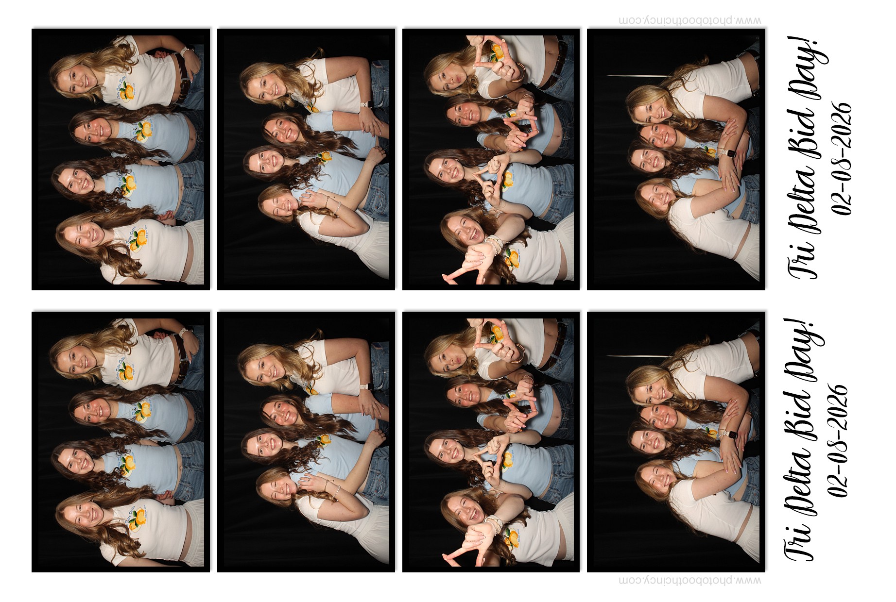 Tri Delta Bid Day | View more photos from the event at gallery.photoboothcincy.com/u/PhotoBoothCincy/Tri-Delta-Bid-Day-0