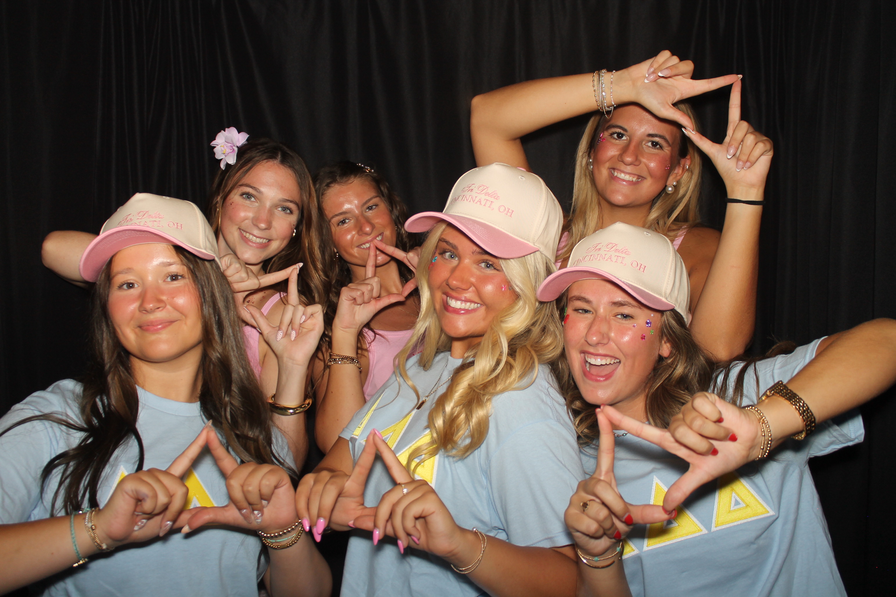 Tri Delta Bid Day | View more photos from the event at gallery.photoboothcincy.com/u/PhotoBoothCincy/Tri-Delta-Bid-Day-1