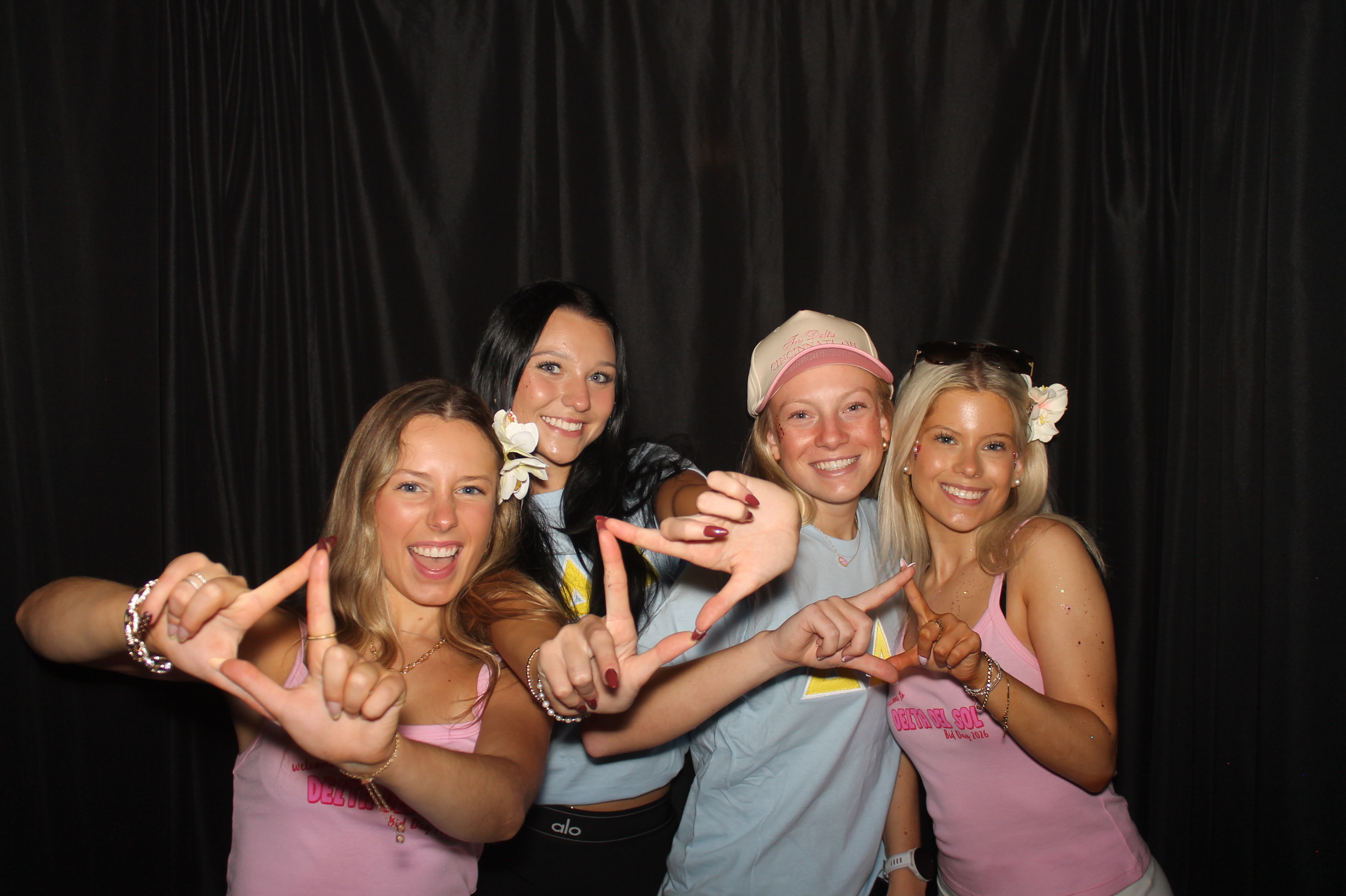 Tri Delta Bid Day | View more photos from the event at gallery.photoboothcincy.com/u/PhotoBoothCincy/Tri-Delta-Bid-Day-1