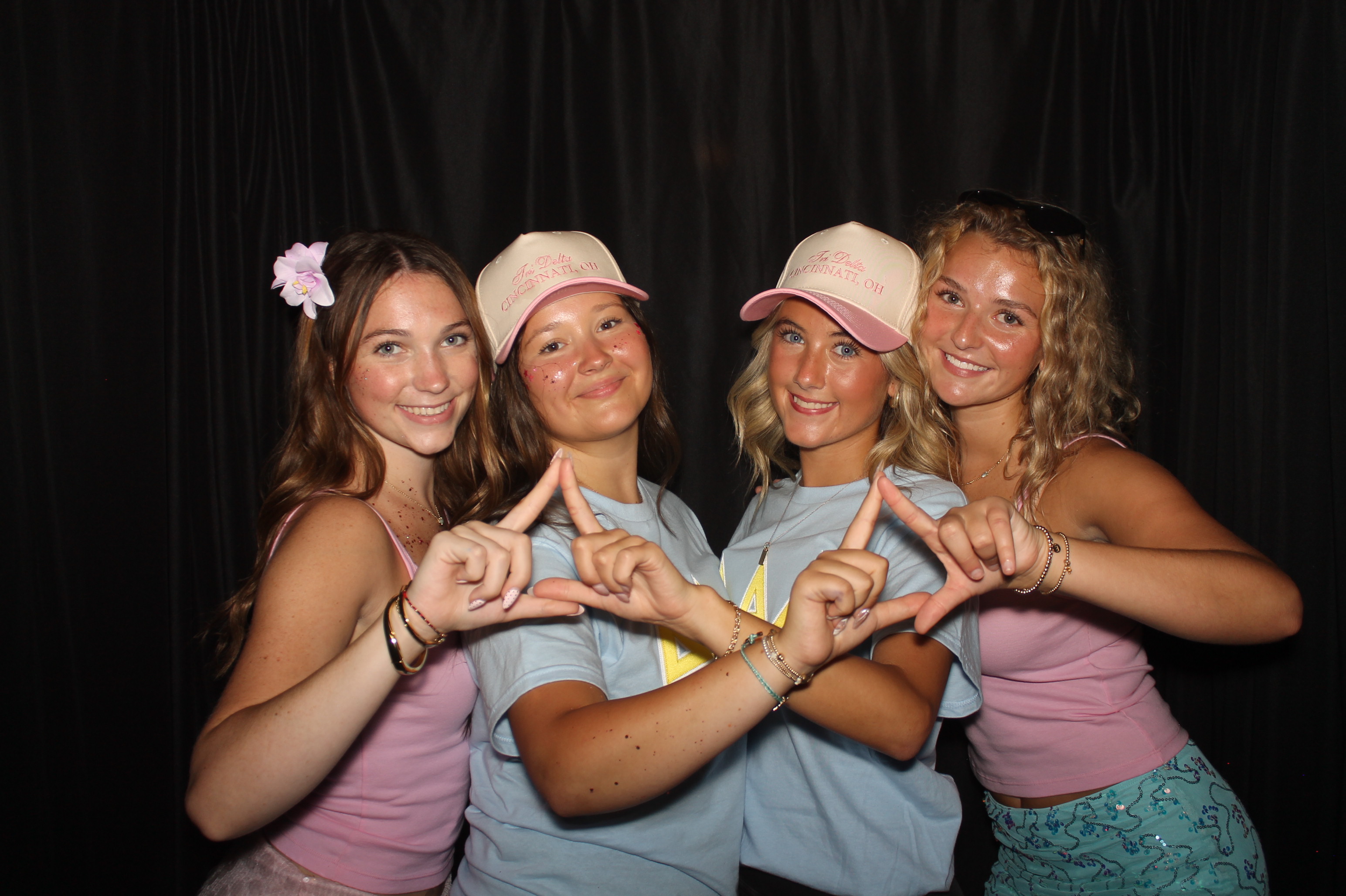 Tri Delta Bid Day | View more photos from the event at gallery.photoboothcincy.com/u/PhotoBoothCincy/Tri-Delta-Bid-Day-1