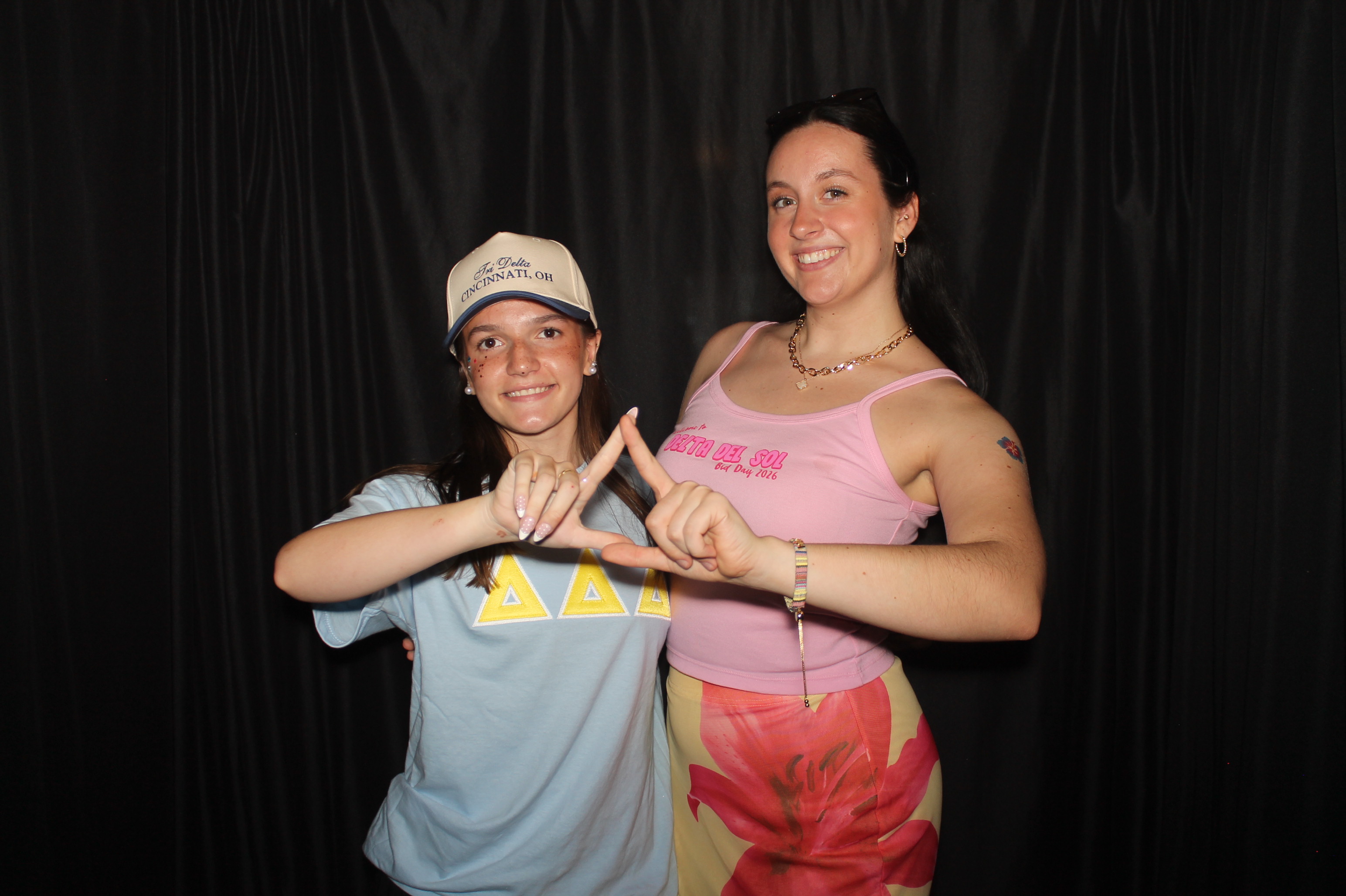 Tri Delta Bid Day | View more photos from the event at gallery.photoboothcincy.com/u/PhotoBoothCincy/Tri-Delta-Bid-Day-1