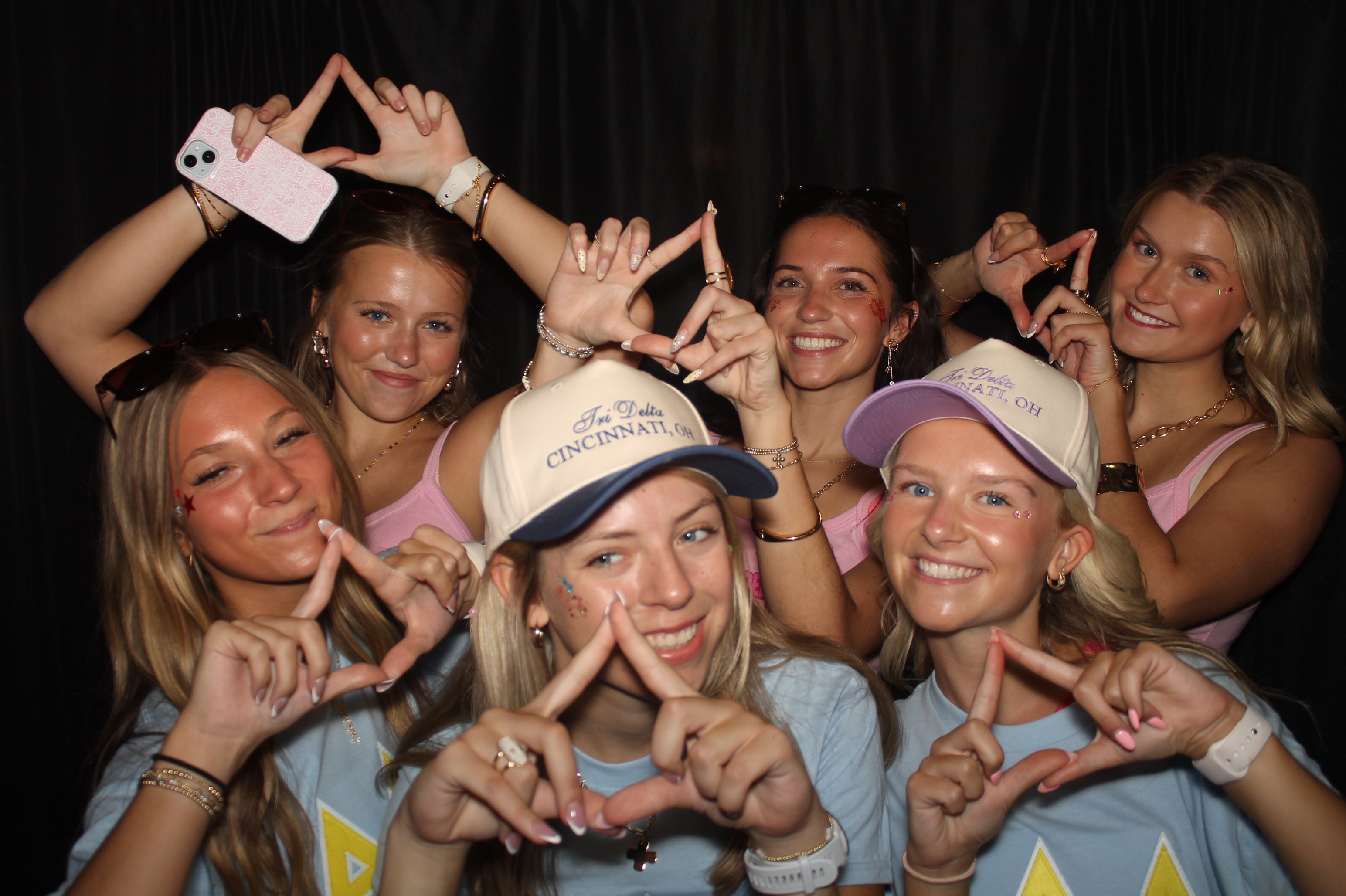 Tri Delta Bid Day | View more photos from the event at gallery.photoboothcincy.com/u/PhotoBoothCincy/Tri-Delta-Bid-Day-1