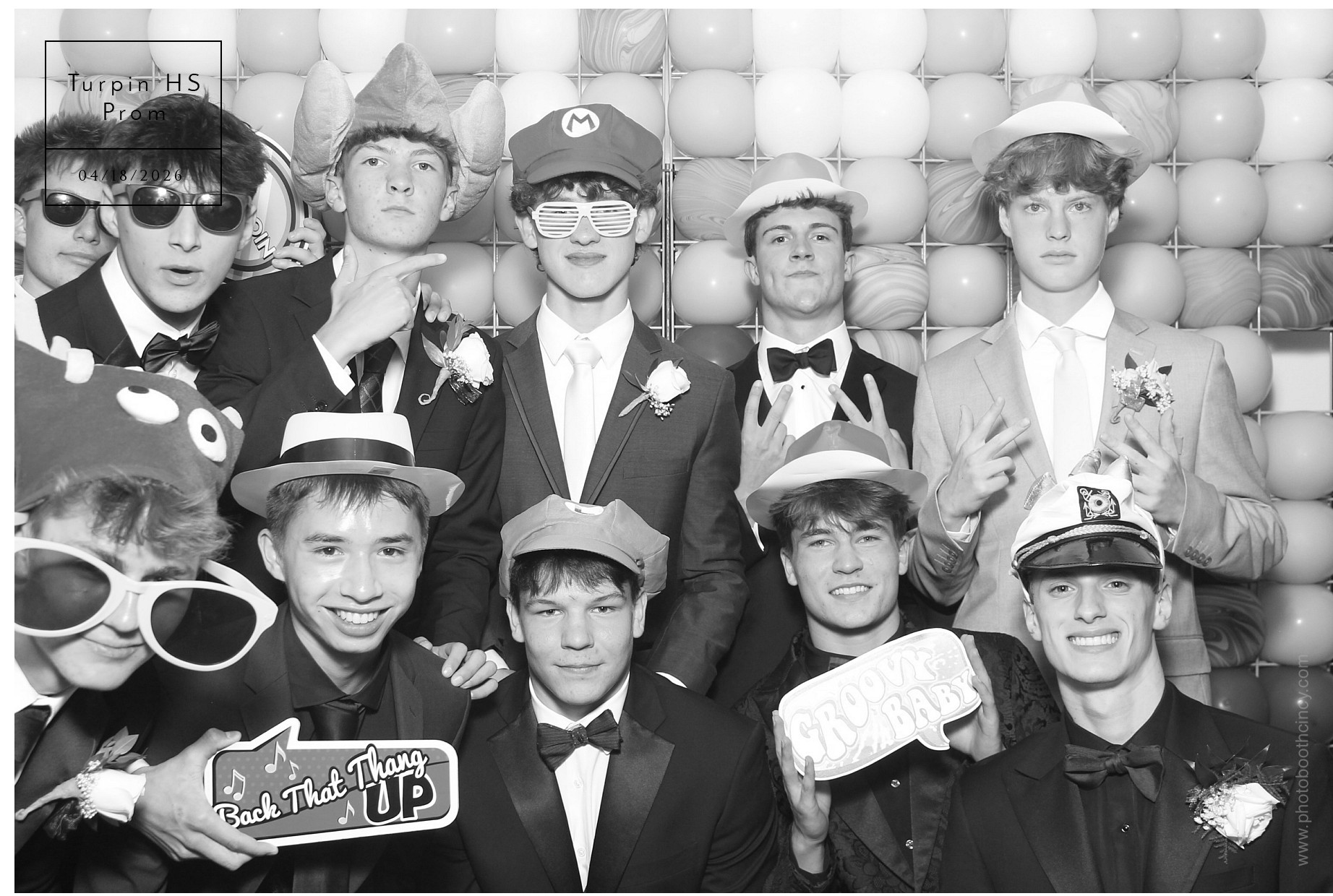 Turpin HS Prom  | View more photos from the event at gallery.photoboothcincy.com/u/PhotoBoothCincy/Turpin-HS-Prom-0