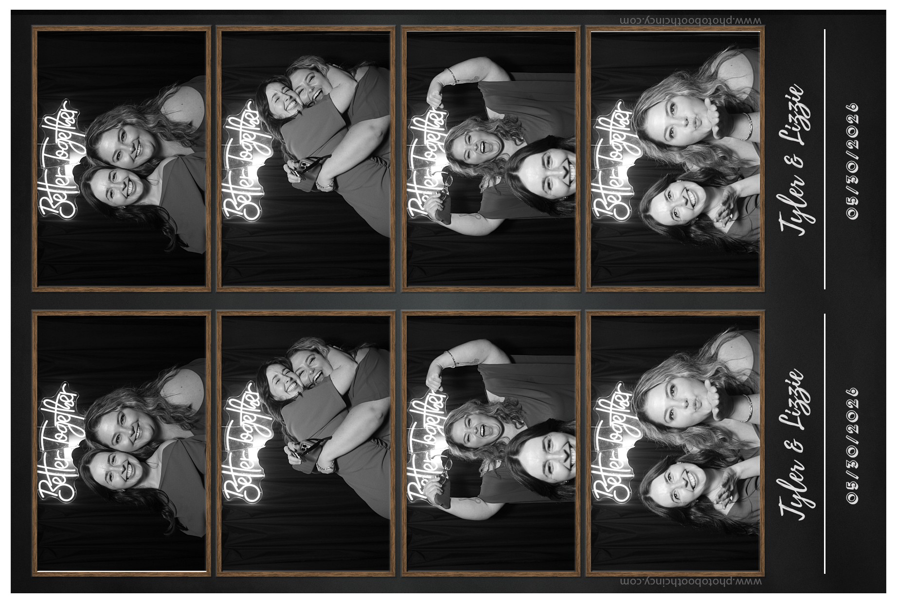 Tyler & Lizzie | View more photos from the event at gallery.photoboothcincy.com/u/PhotoBoothCincy/Tyler-Lizzie
