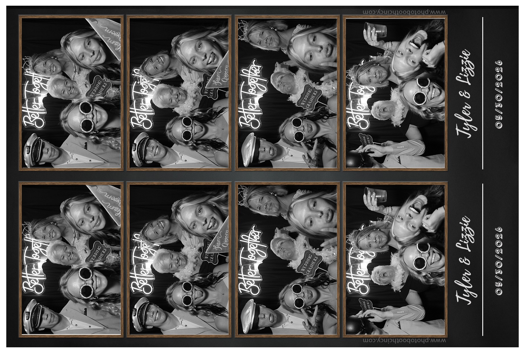 Tyler & Lizzie | View more photos from the event at gallery.photoboothcincy.com/u/PhotoBoothCincy/Tyler-Lizzie