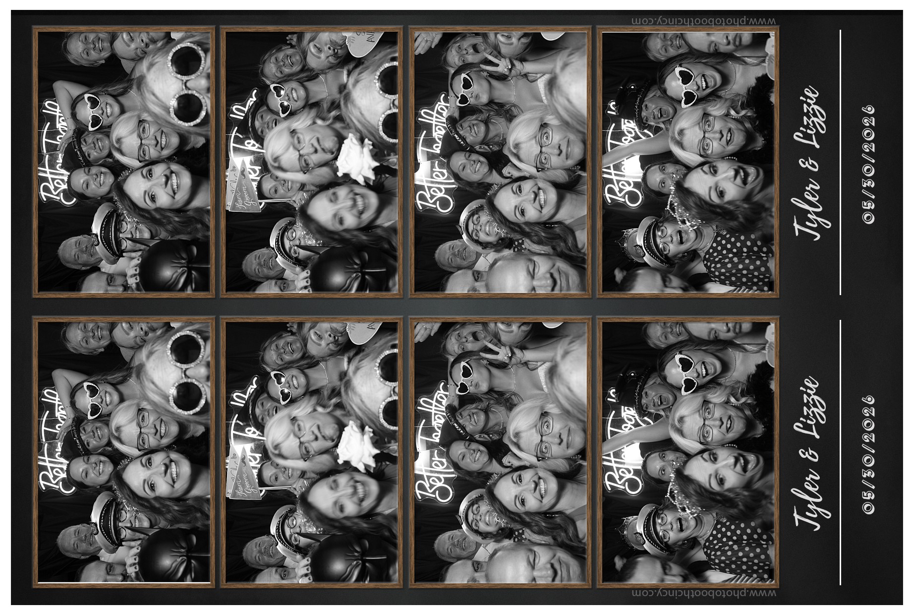 Tyler & Lizzie | View more photos from the event at gallery.photoboothcincy.com/u/PhotoBoothCincy/Tyler-Lizzie