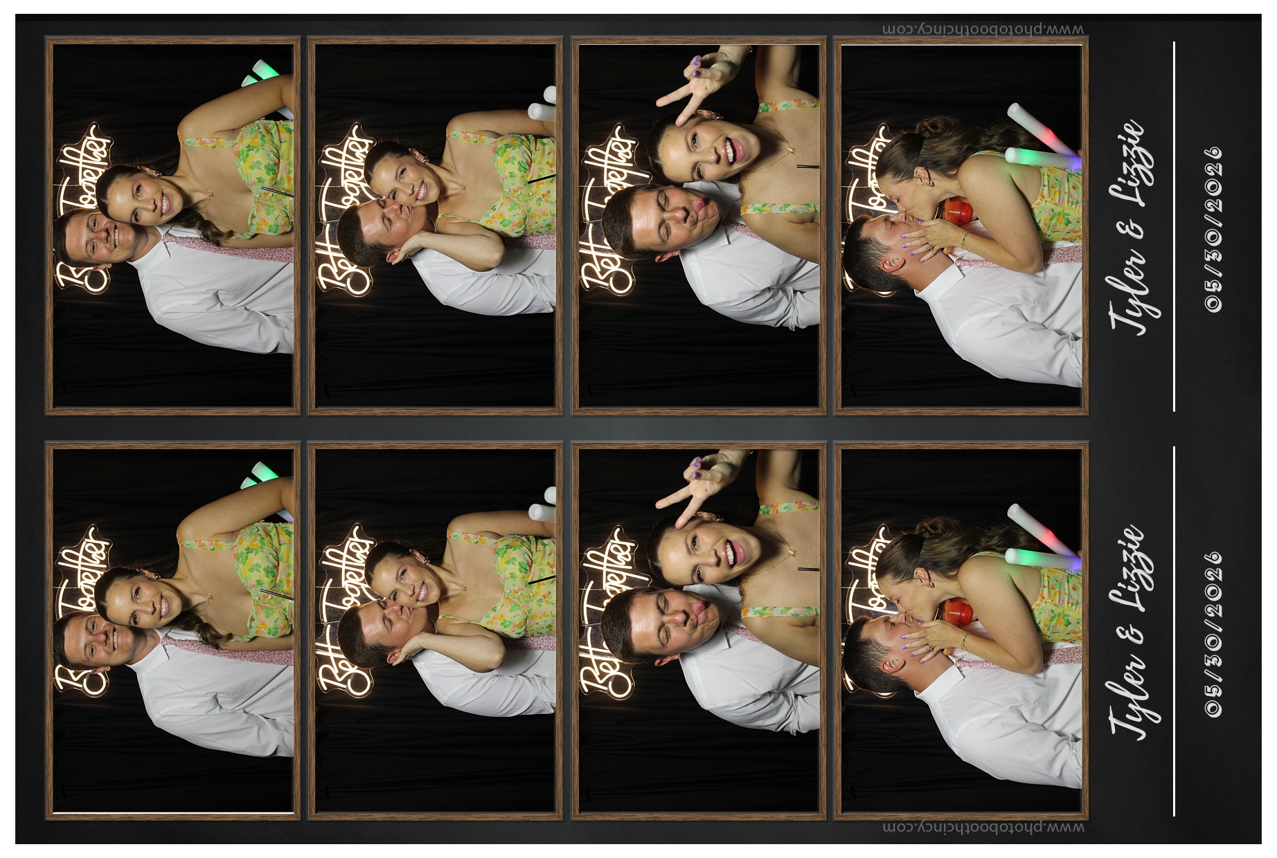 Tyler & Lizzie | View more photos from the event at gallery.photoboothcincy.com/u/PhotoBoothCincy/Tyler-Lizzie