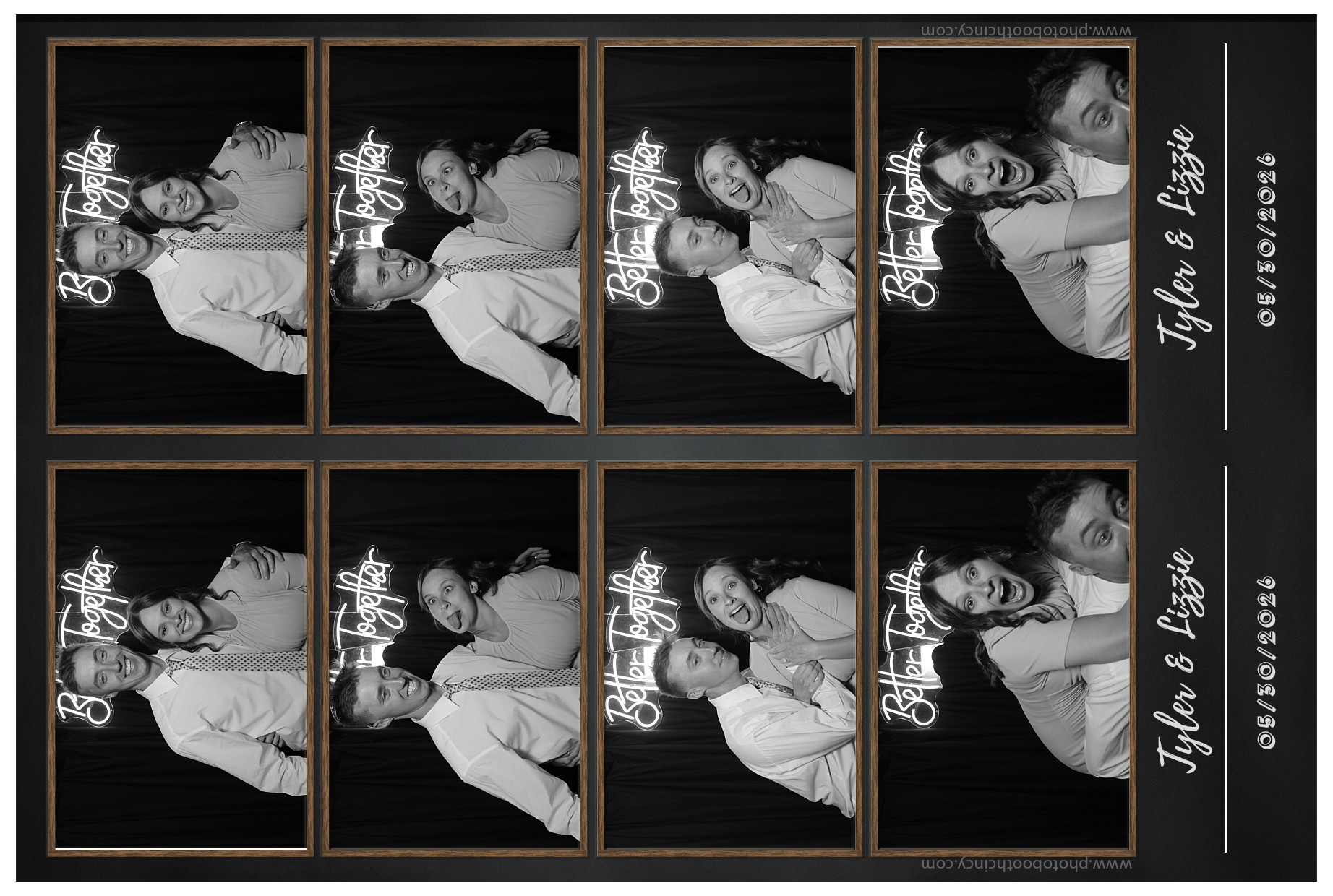 Tyler & Lizzie | View more photos from the event at gallery.photoboothcincy.com/u/PhotoBoothCincy/Tyler-Lizzie