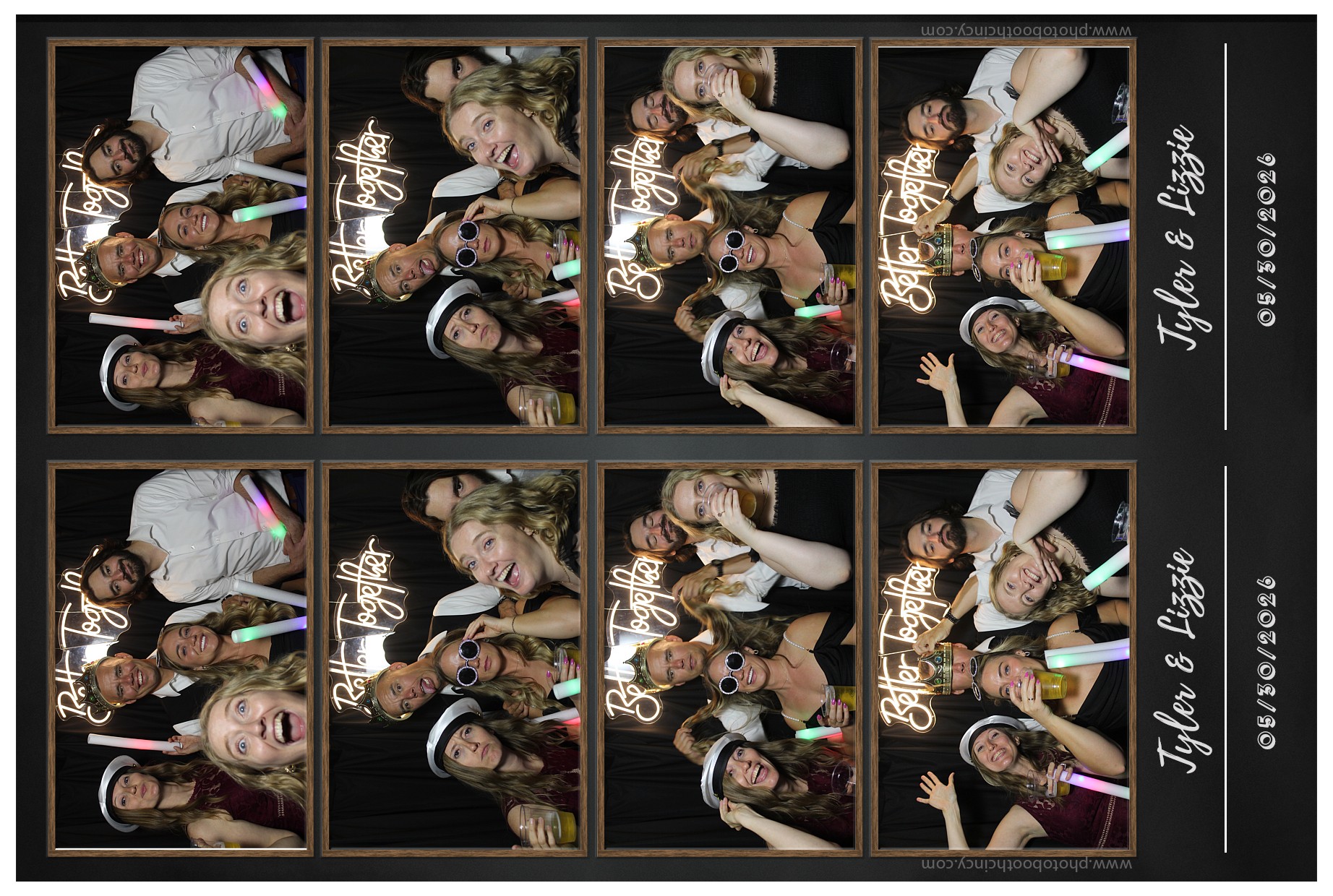 Tyler & Lizzie | View more photos from the event at gallery.photoboothcincy.com/u/PhotoBoothCincy/Tyler-Lizzie