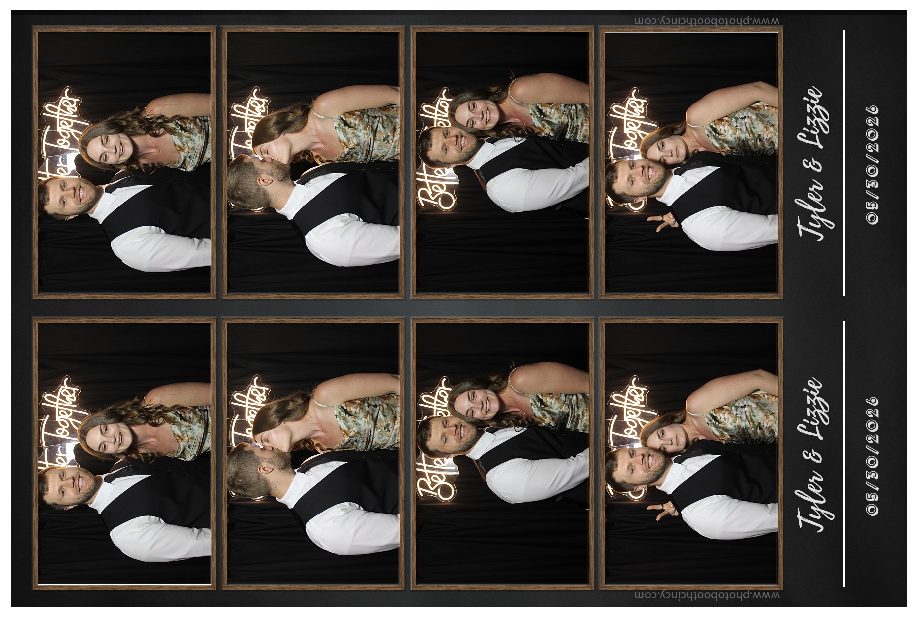 Tyler & Lizzie | View more photos from the event at gallery.photoboothcincy.com/u/PhotoBoothCincy/Tyler-Lizzie