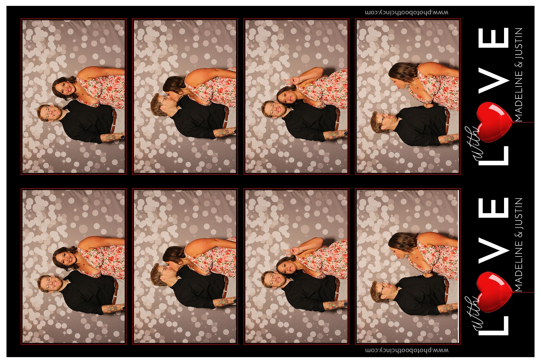 With Love, Madeline & Justin | View more photos from the event at gallery.photoboothcincy.com/u/PhotoBoothCincy/With-Love-Madeline-Justin