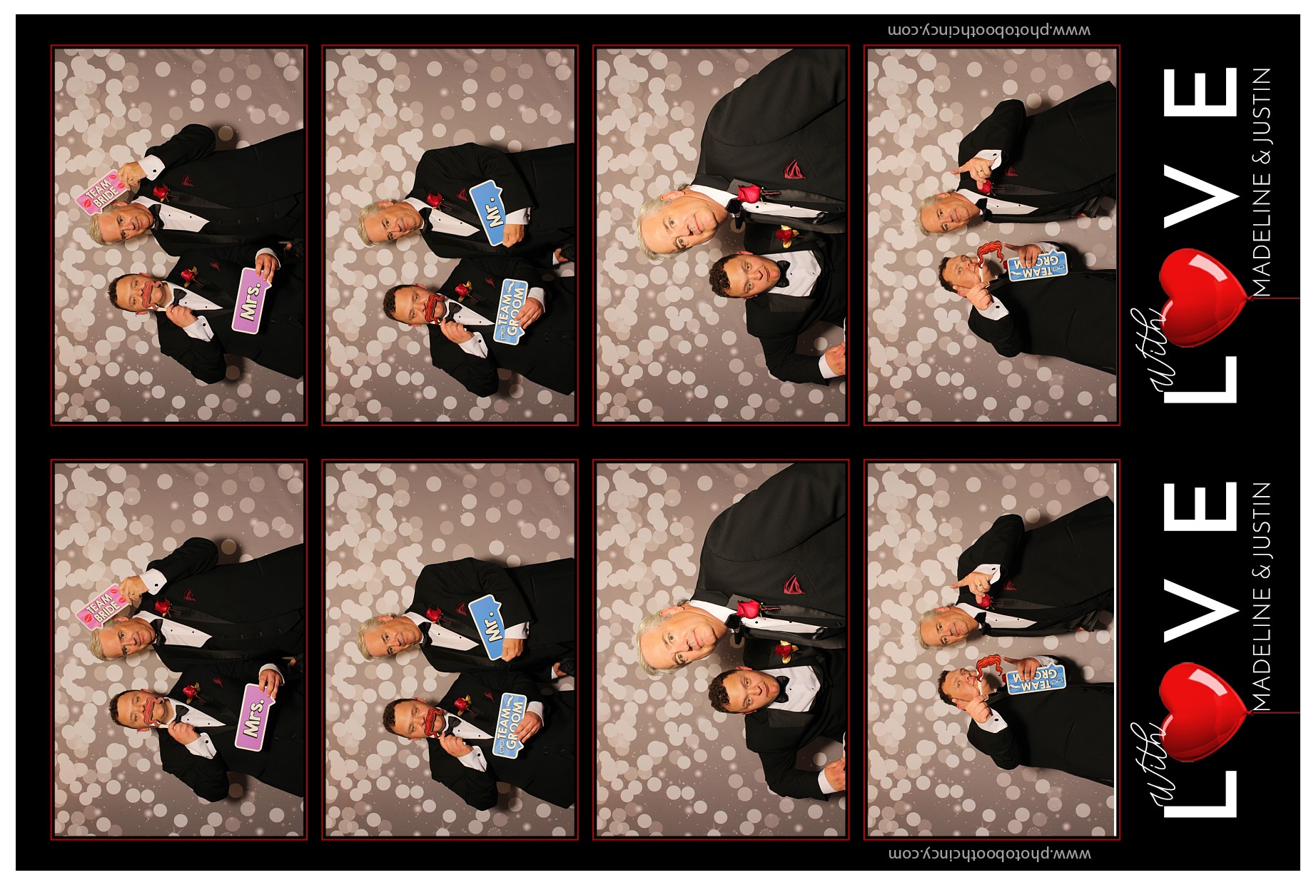 With Love, Madeline & Justin | View more photos from the event at gallery.photoboothcincy.com/u/PhotoBoothCincy/With-Love-Madeline-Justin