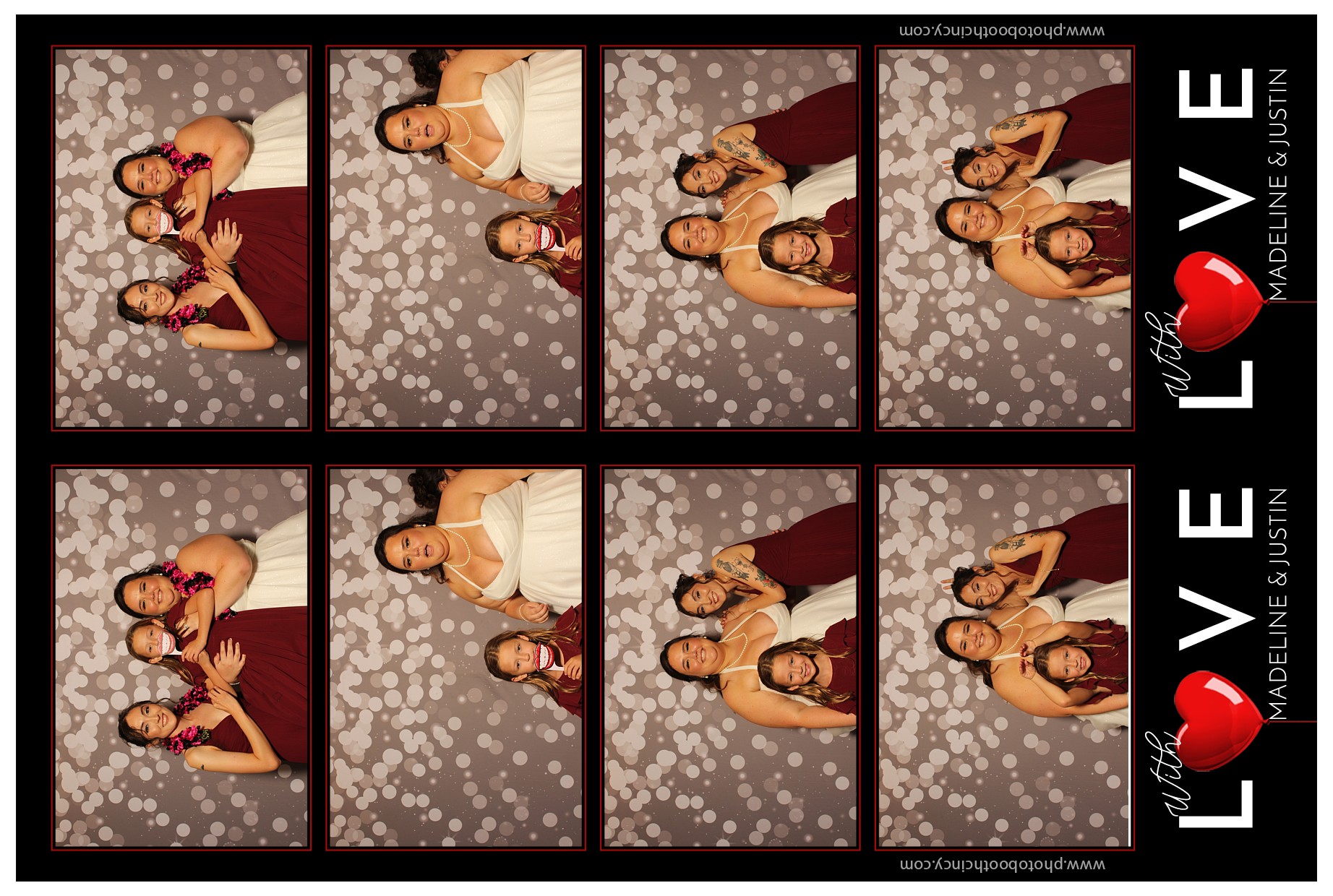 With Love, Madeline & Justin | View more photos from the event at gallery.photoboothcincy.com/u/PhotoBoothCincy/With-Love-Madeline-Justin