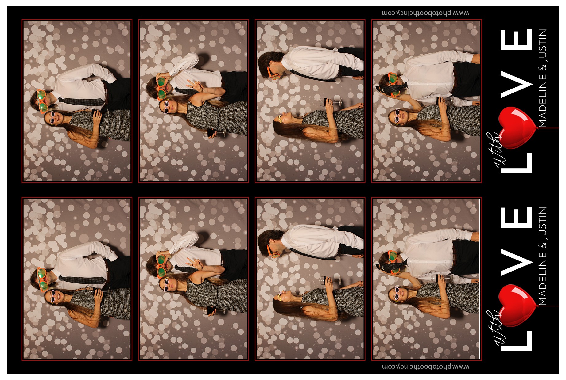 With Love, Madeline & Justin | View more photos from the event at gallery.photoboothcincy.com/u/PhotoBoothCincy/With-Love-Madeline-Justin