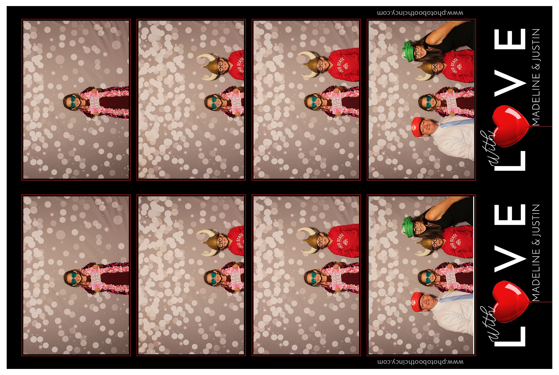 With Love, Madeline & Justin | View more photos from the event at gallery.photoboothcincy.com/u/PhotoBoothCincy/With-Love-Madeline-Justin