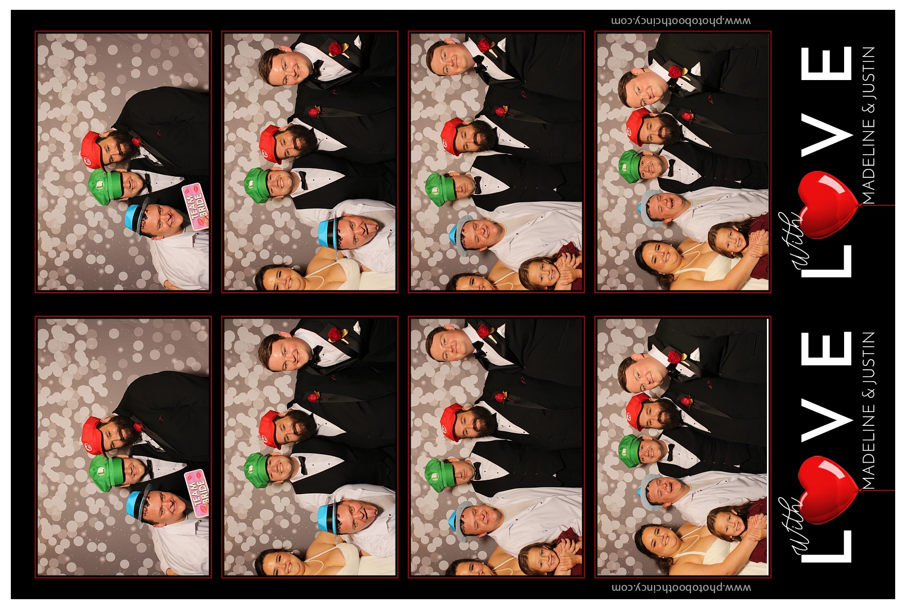 With Love, Madeline & Justin | View more photos from the event at gallery.photoboothcincy.com/u/PhotoBoothCincy/With-Love-Madeline-Justin