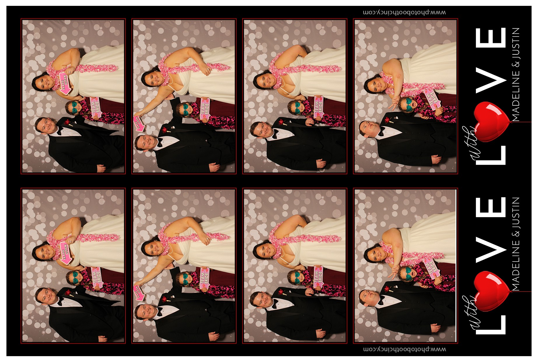 With Love, Madeline & Justin | View more photos from the event at gallery.photoboothcincy.com/u/PhotoBoothCincy/With-Love-Madeline-Justin