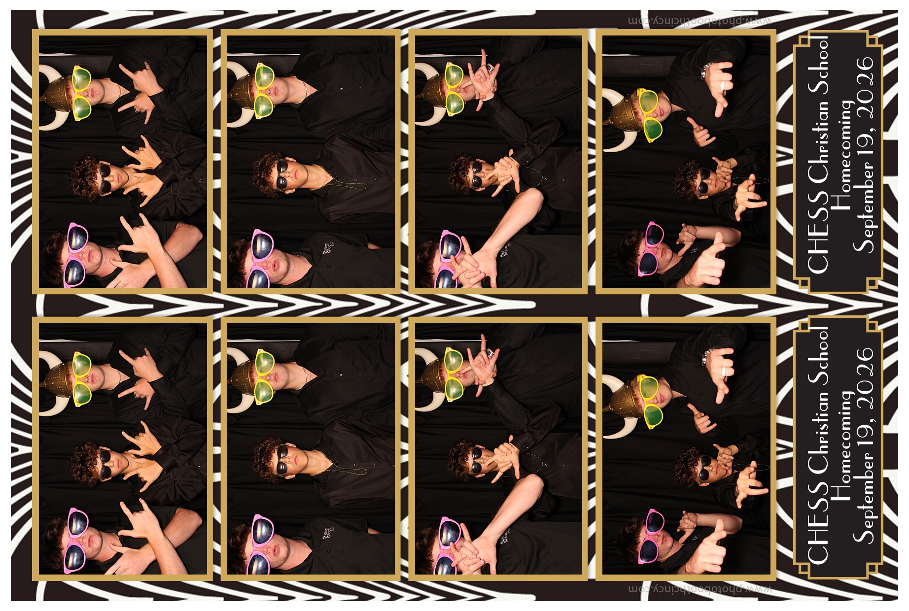 chess christian homecoming | View more photos from the event at gallery.photoboothcincy.com/u/PhotoBoothCincy/chess-christian-homecoming