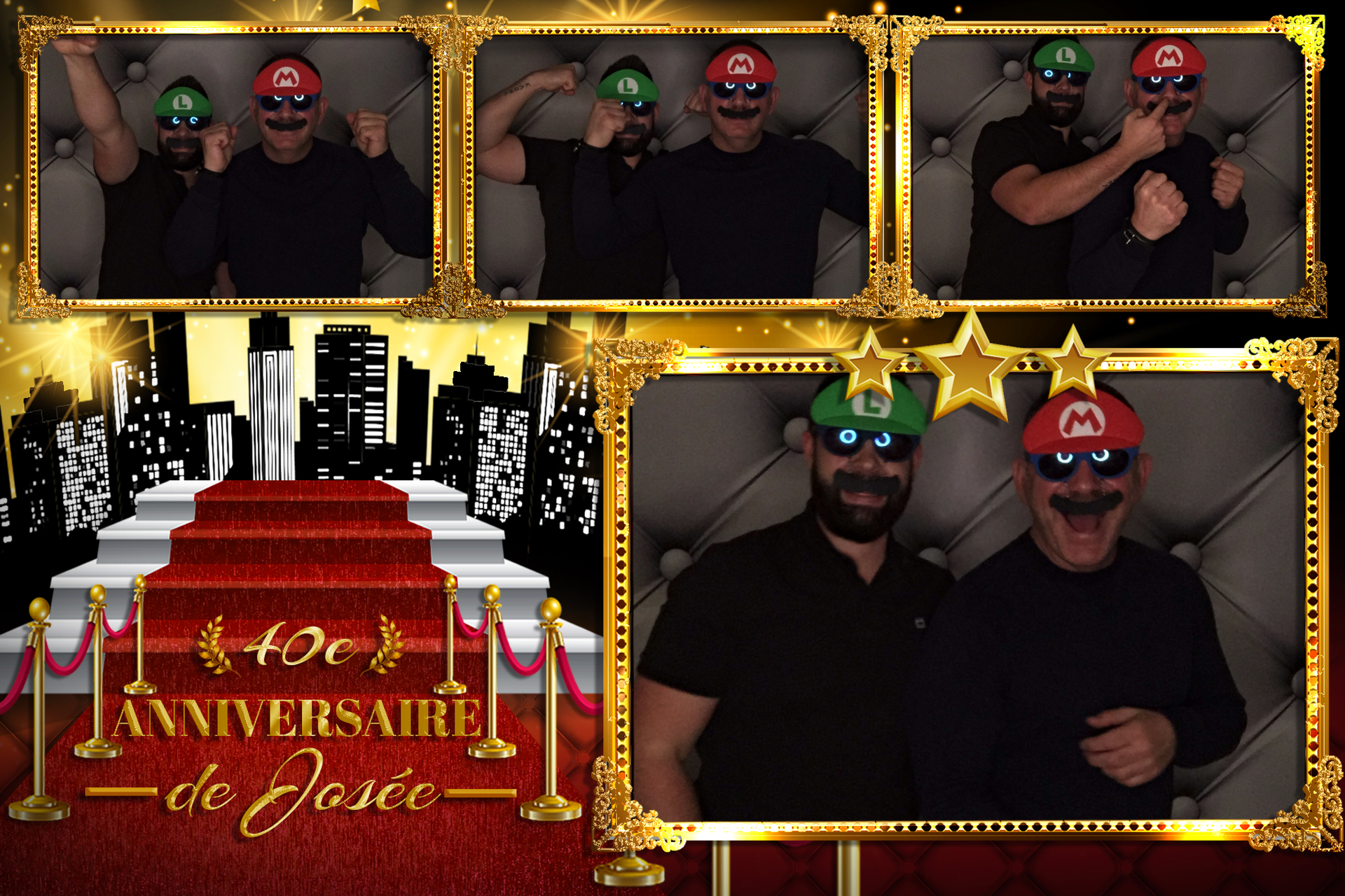 Fête à Josée 40 ans | View more photos from the event at album.pbooth.red/u/Photobooth-RED/Fête-à-Josée-40-ans