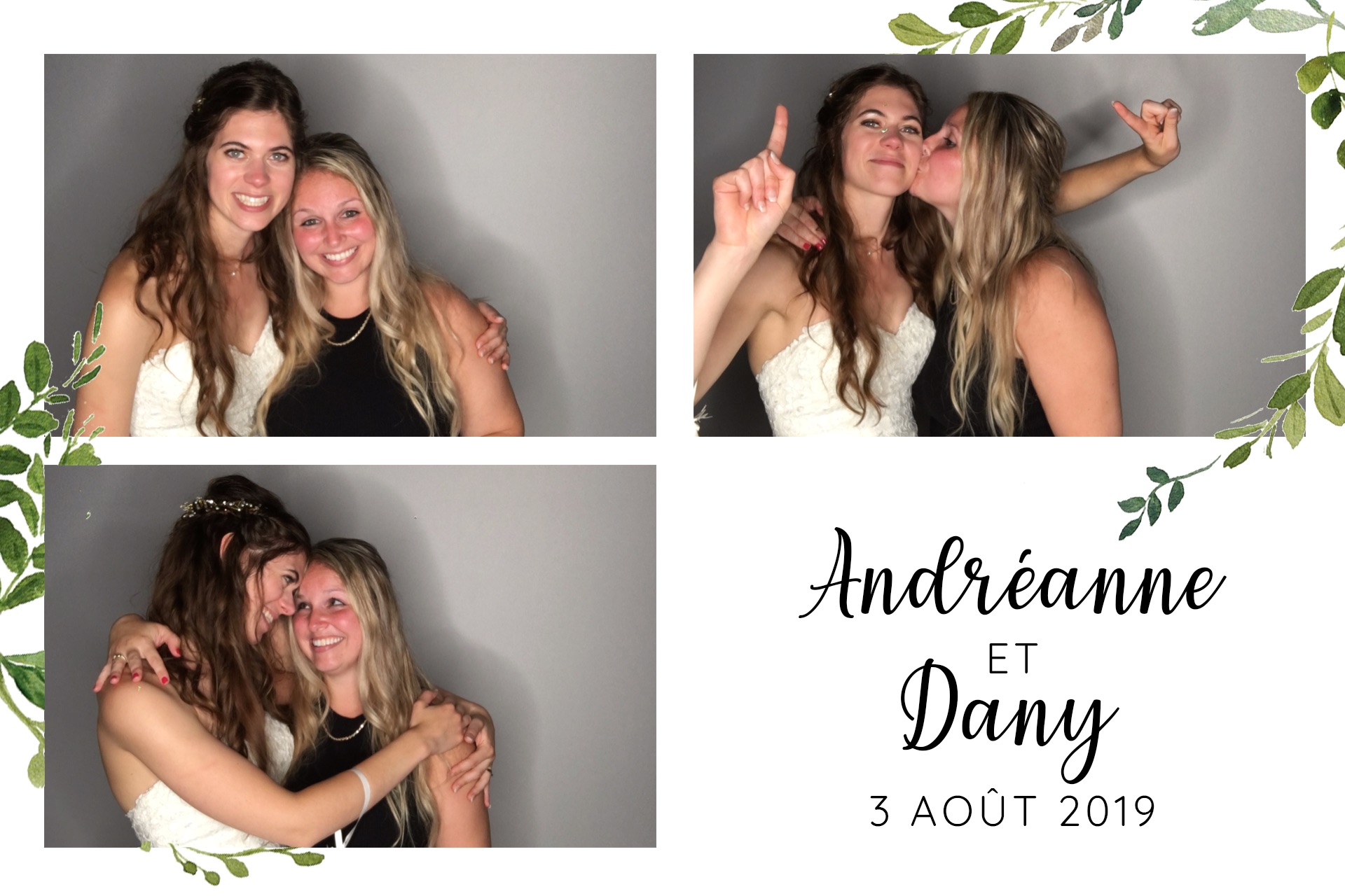 Mariage de Andreanne & Dany | View more photos from the event at album.pbooth.red/u/Photobooth-RED/Mariage-de-Andreanne-Dany