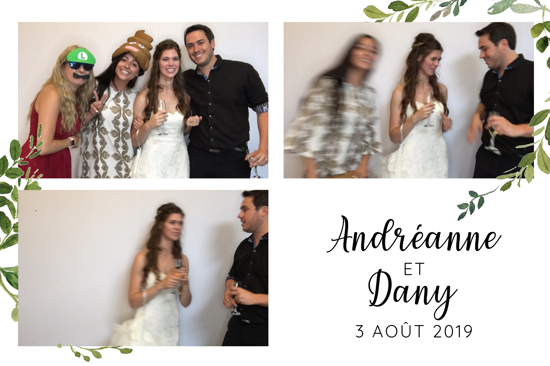 Mariage de Andreanne & Dany | View more photos from the event at album.pbooth.red/u/Photobooth-RED/Mariage-de-Andreanne-Dany