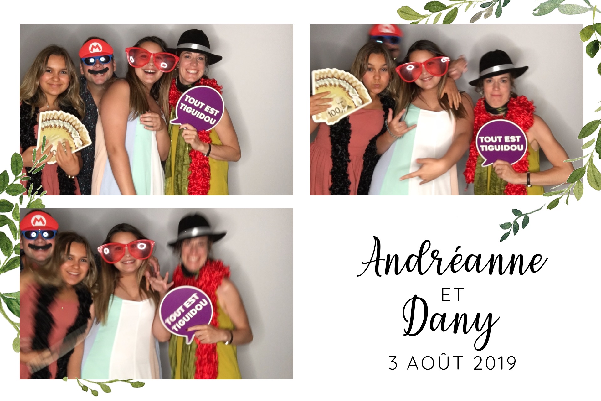 Mariage de Andreanne & Dany | View more photos from the event at album.pbooth.red/u/Photobooth-RED/Mariage-de-Andreanne-Dany