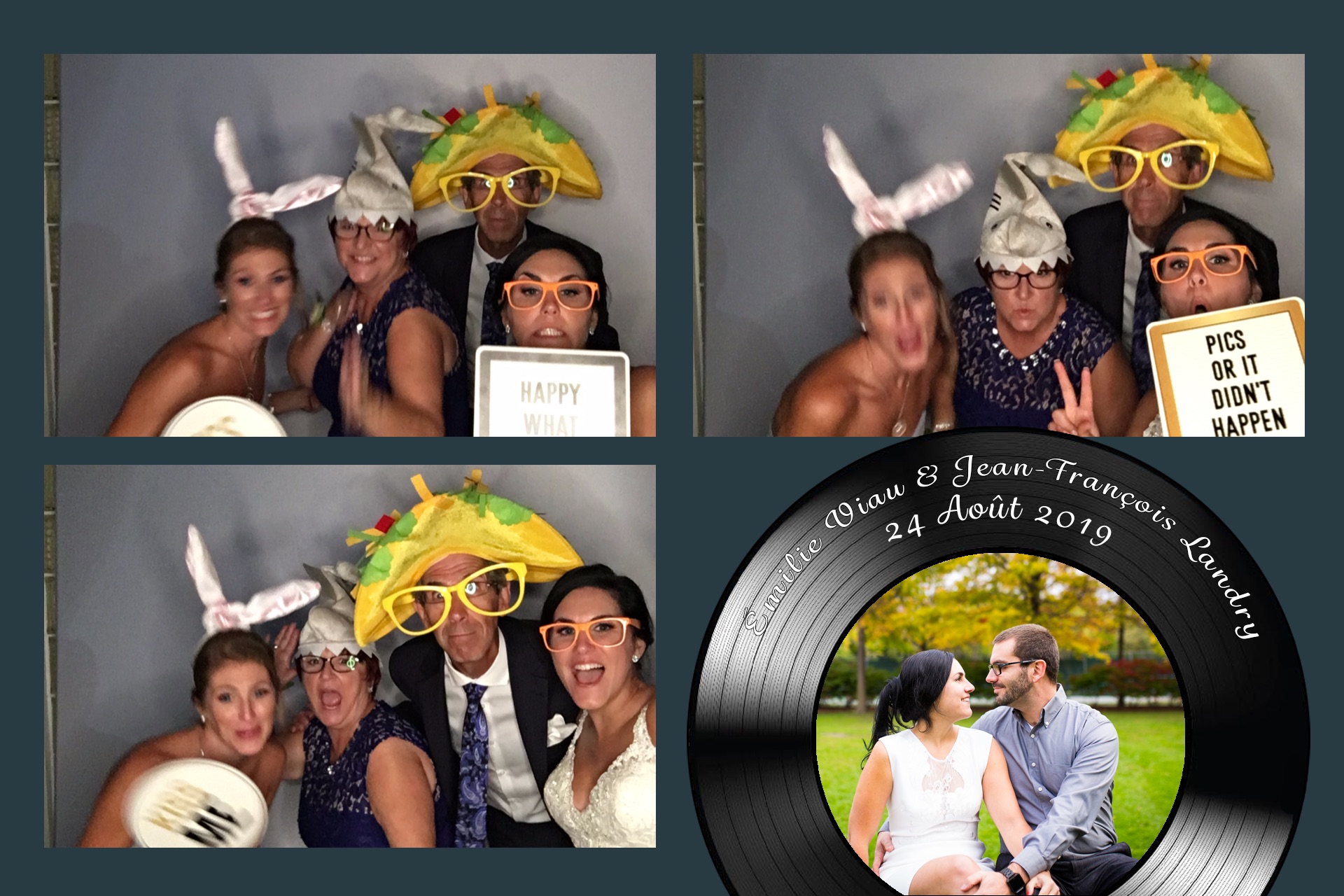 Mariage de Émilie et Jean-François | View more photos from the event at album.pbooth.red/u/Photobooth-RED/Mariage-de-Émilie-et-Jean-François