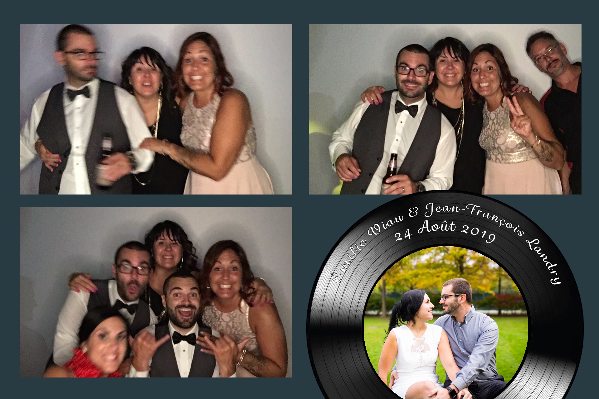 Mariage de Émilie et Jean-François | View more photos from the event at album.pbooth.red/u/Photobooth-RED/Mariage-de-Émilie-et-Jean-François